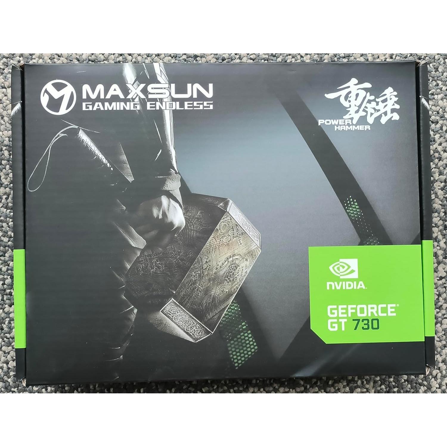 Tarjeta Gráfica MAXSUN GeForce GT 730 4GB GDDR3 ITX