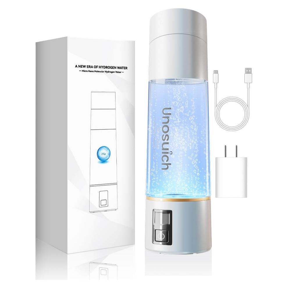 Botella de Agua de Hidrógeno Unosuich HWB-68, 270ml Recargable