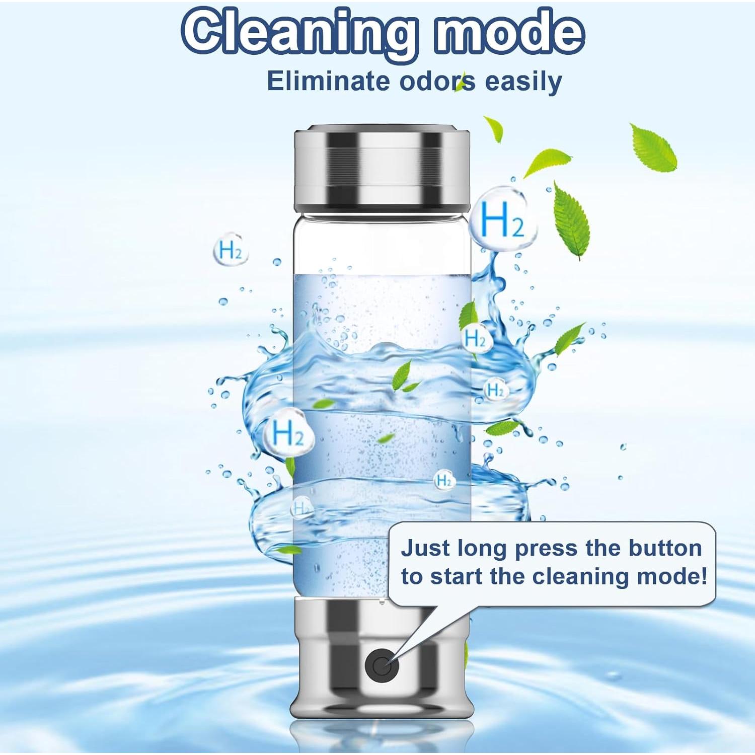 Generador de Agua de Hidrógeno Portátil 443 - 5cm, 380g