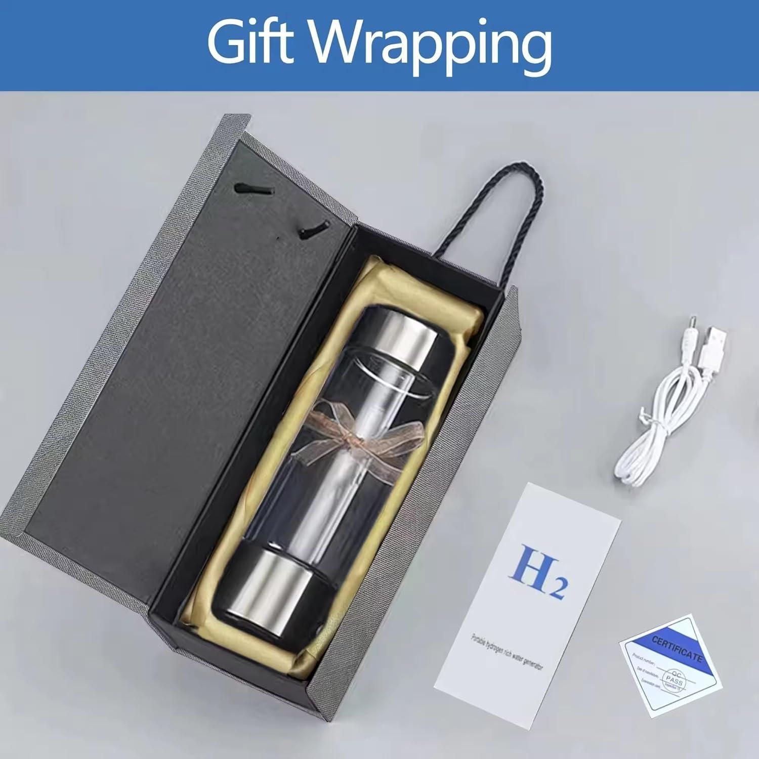 Botella de Agua de Hidrógeno AquaHealth Recargable 0.7kg