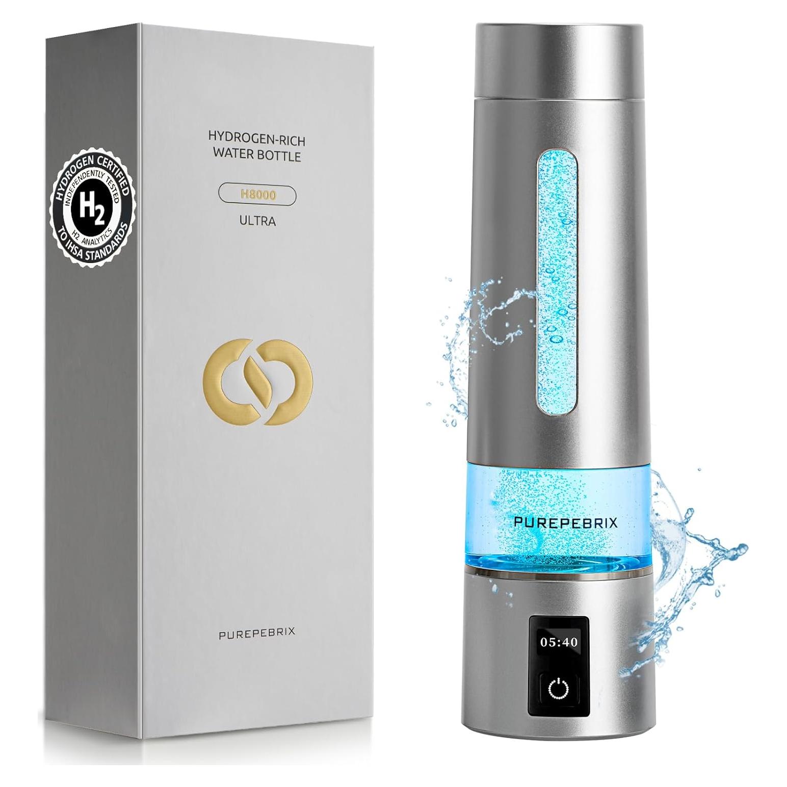 Generador de Agua de Hidrógeno PUREPEBRIX H8000 - 8160 PPB