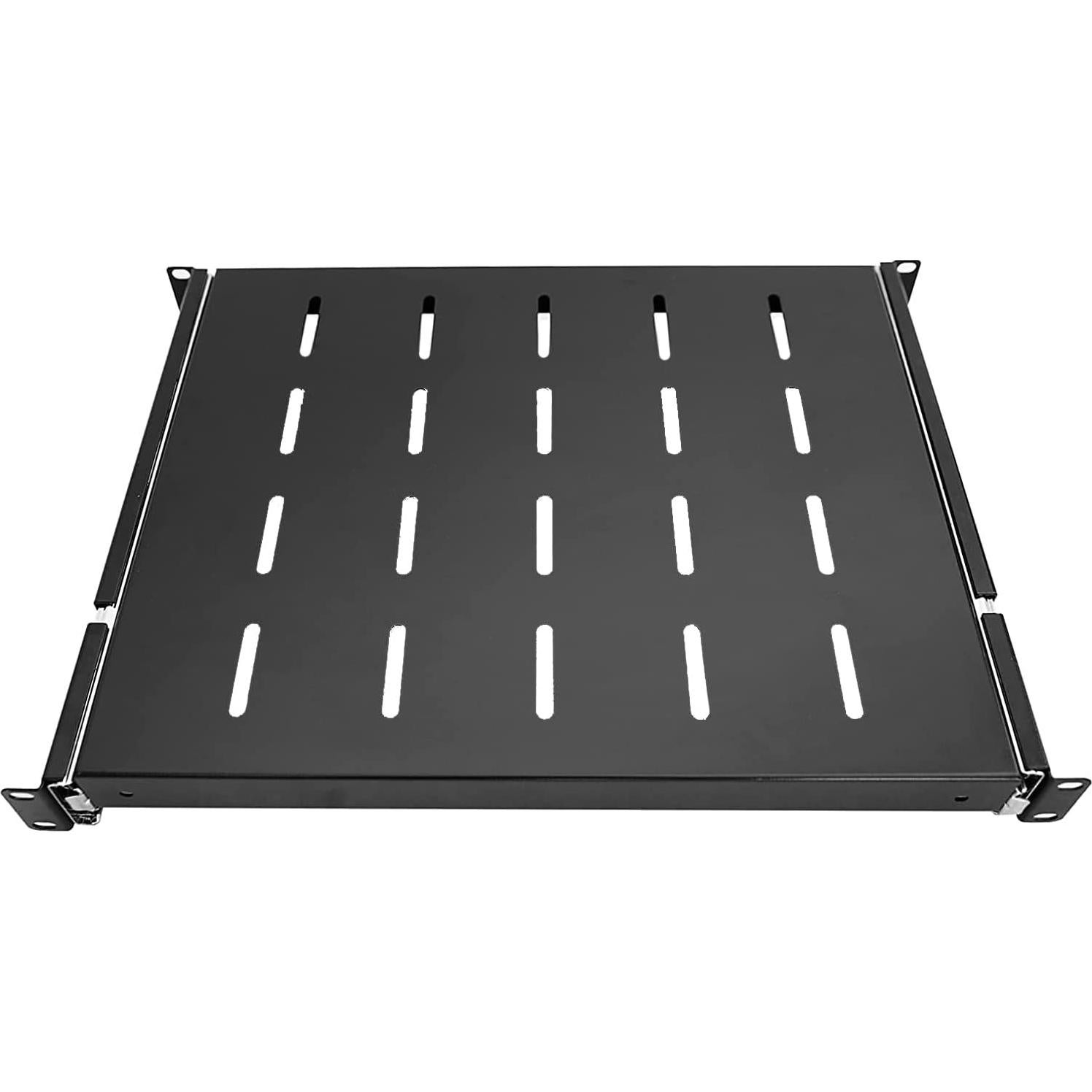 Estante Deslizante 1U Tedgetal para Rack 19" Ajustable 35.56-55.88 cm