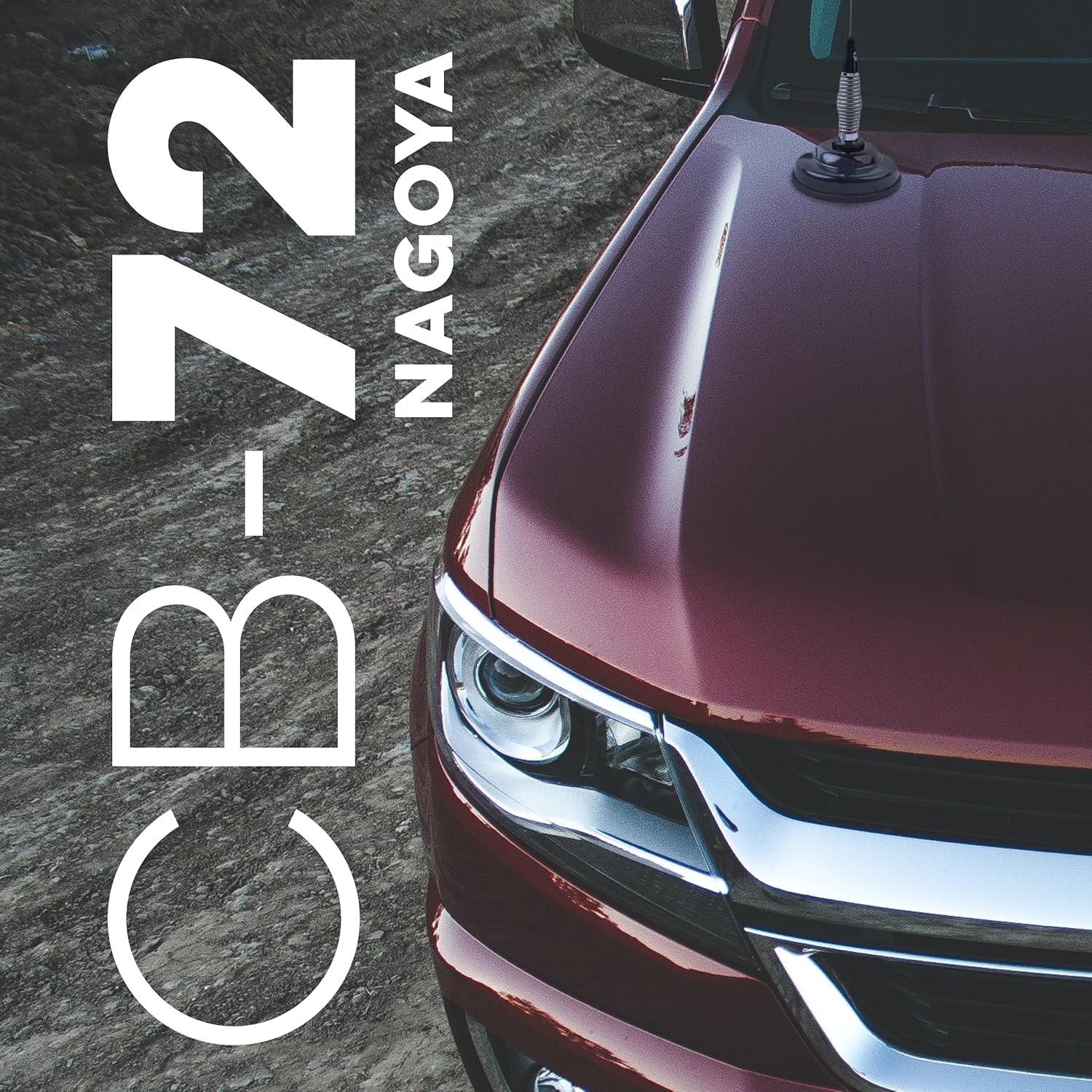 Antena CB Nagoya CB-72 71 cm con Montaje Magnético y Cable 5.5 m