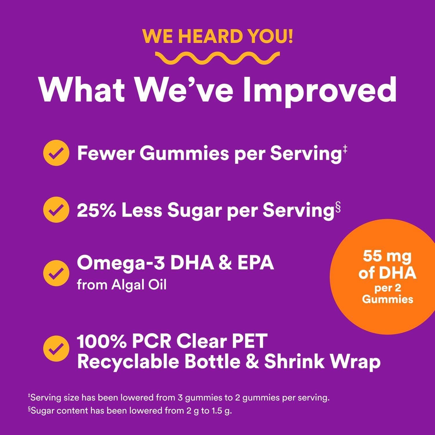 Gominolas Multivitamínicas SmartyPants para Niños 60 Unidades