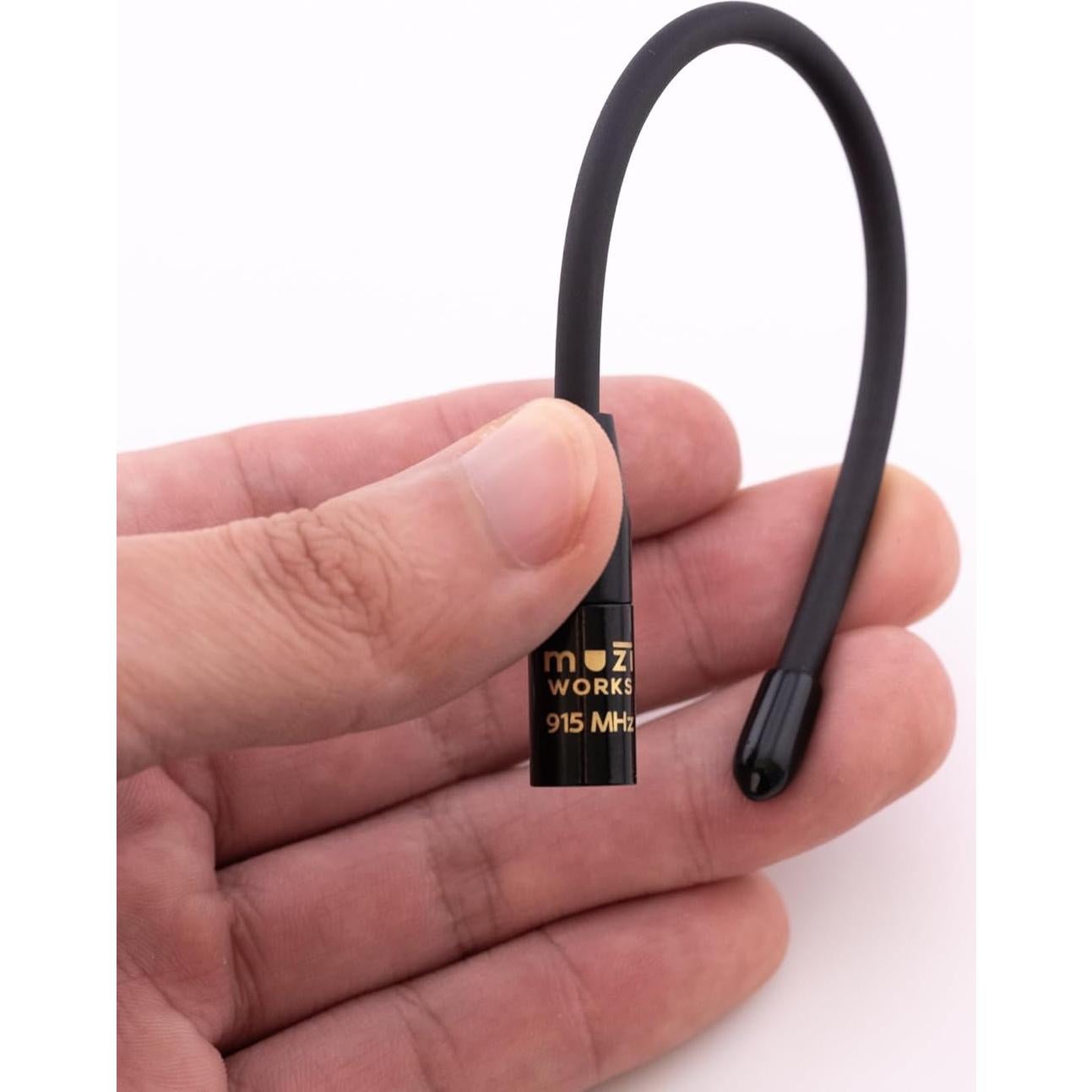 Antena de Látigo 915MHz Muzi 17cm Negra - Mejora Rendimiento