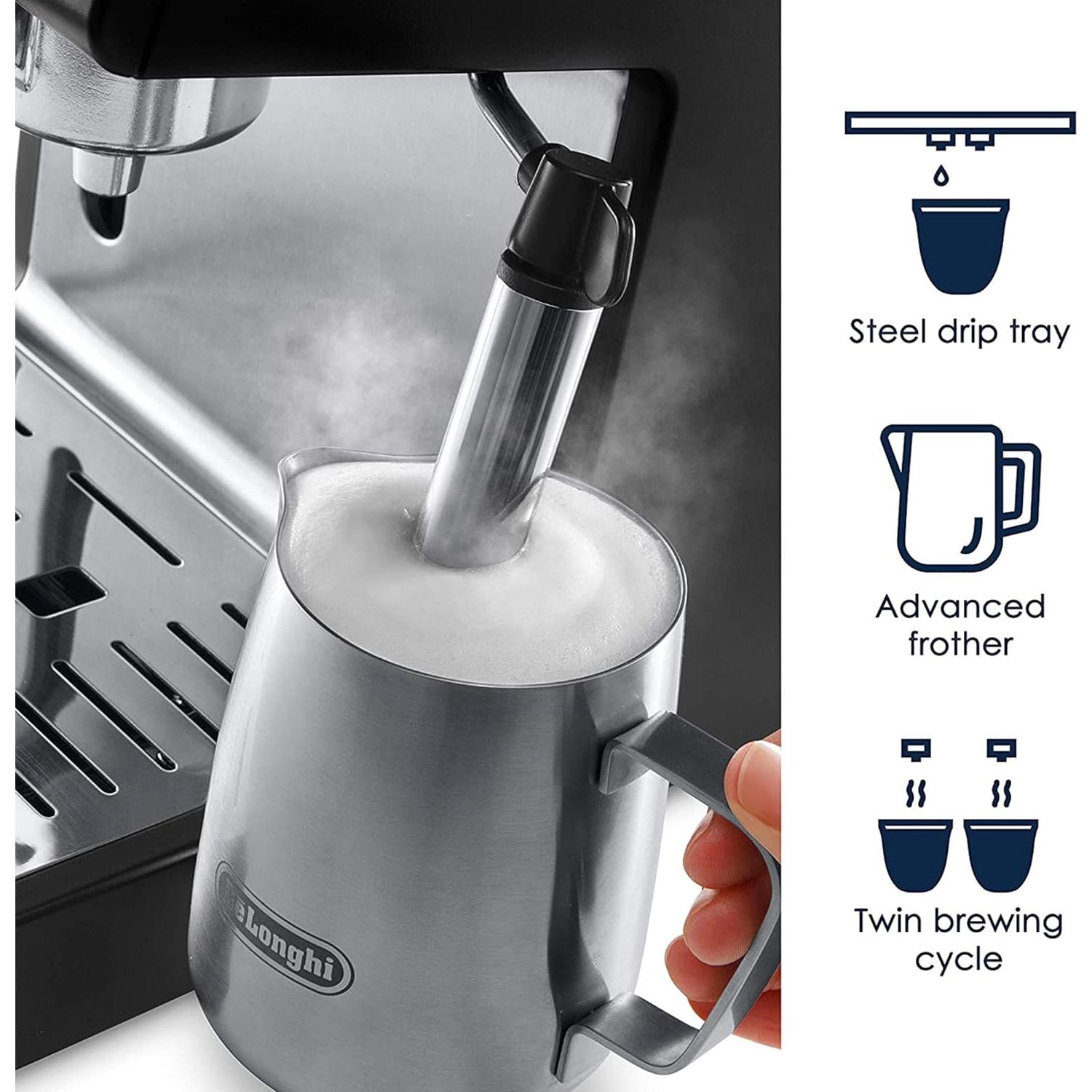 Cafetera Espresso De'Longhi ECP3420 15 Bar con Espumador