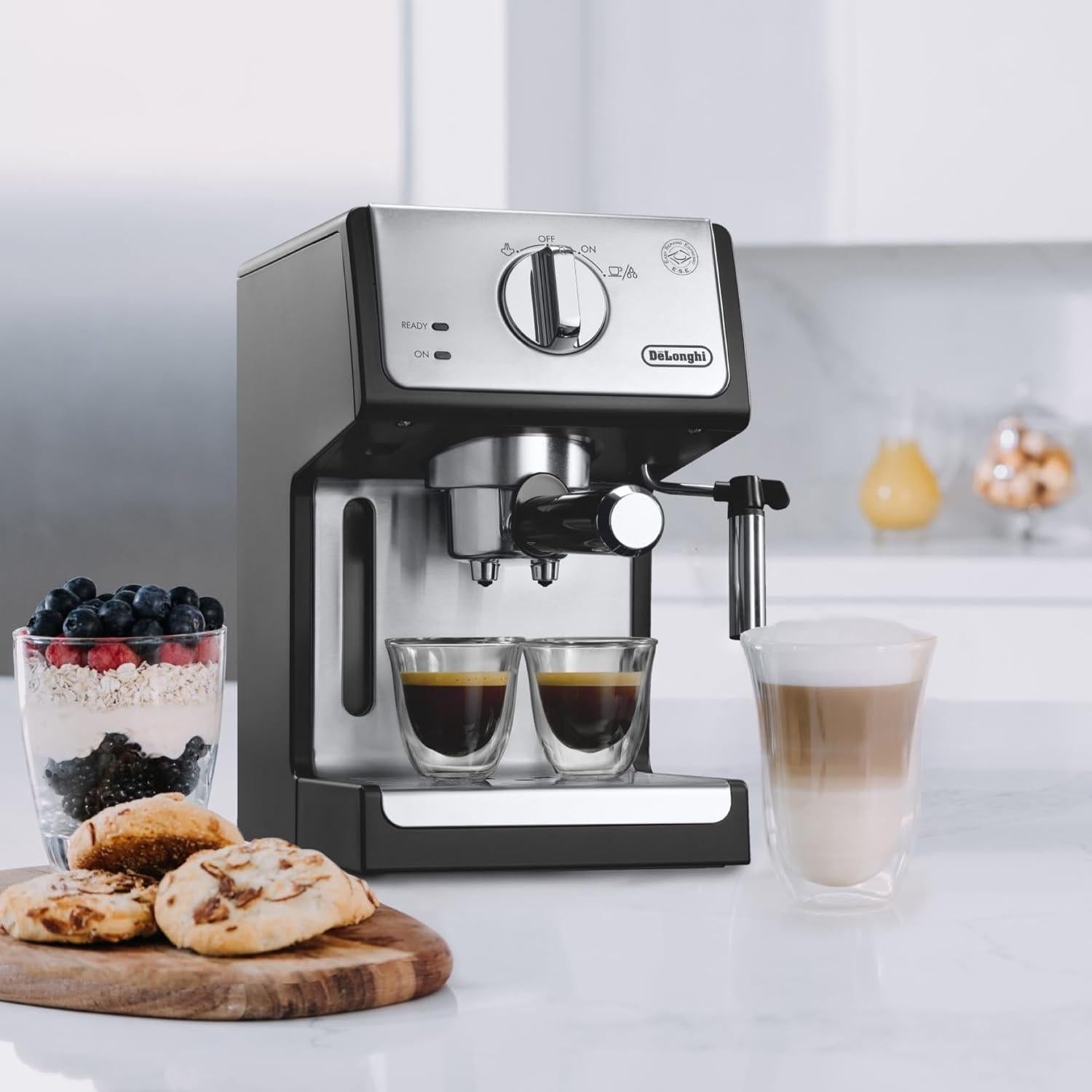 Cafetera Espresso De'Longhi ECP3420 15 Bar con Espumador