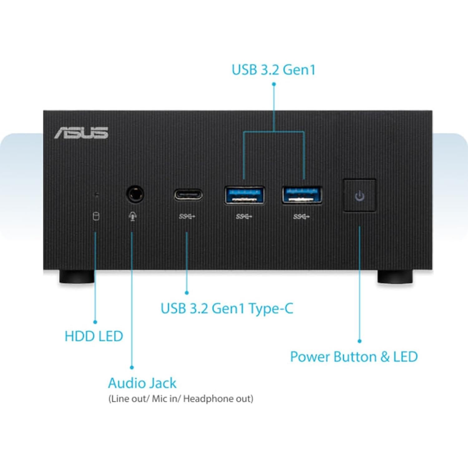 Mini PC ASUS ExpertCenter PN52, Ryzen 5, 16GB RAM, 1TB SSD