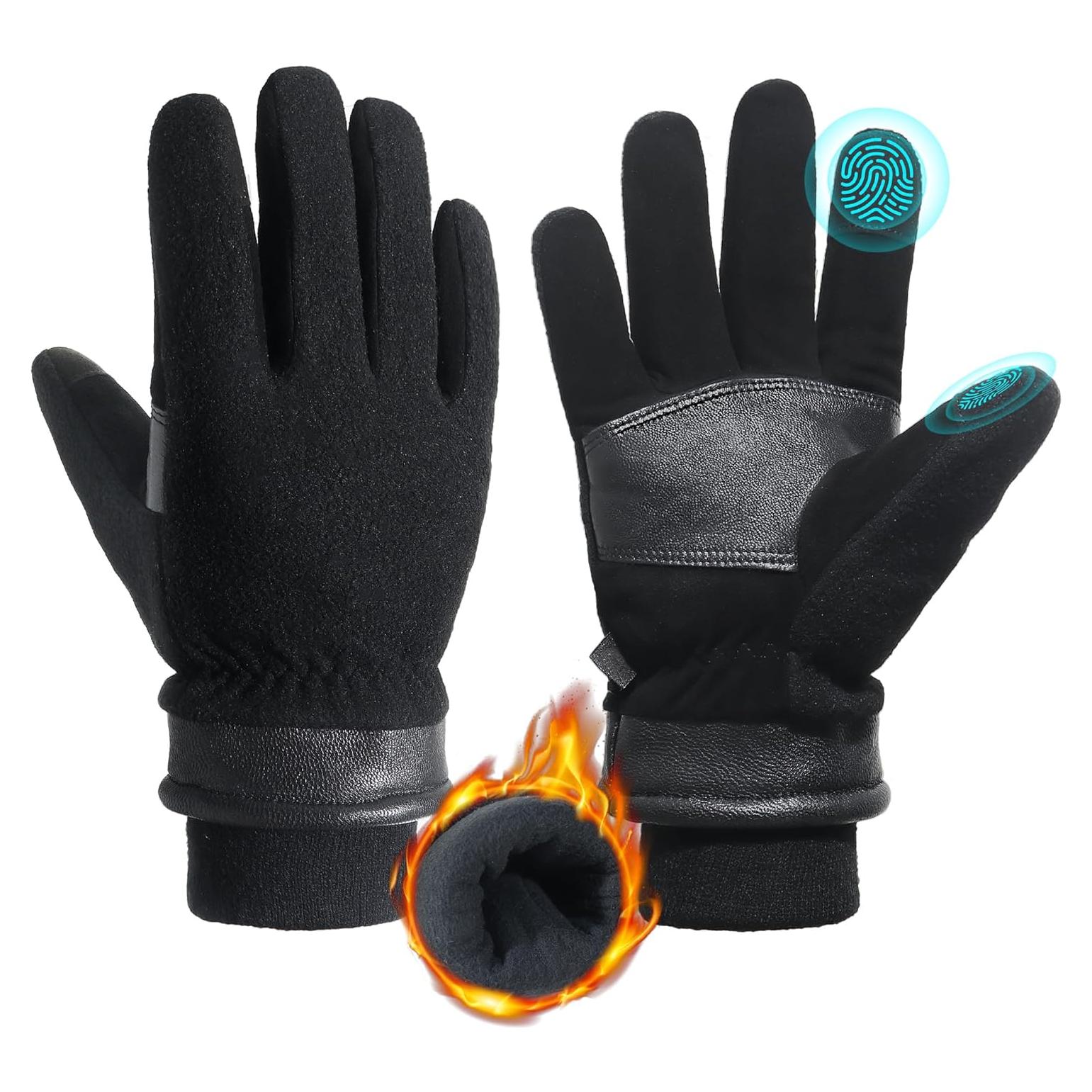 Guantes de Invierno HANDLANDY Térmicos para Esquí y Ciclismo