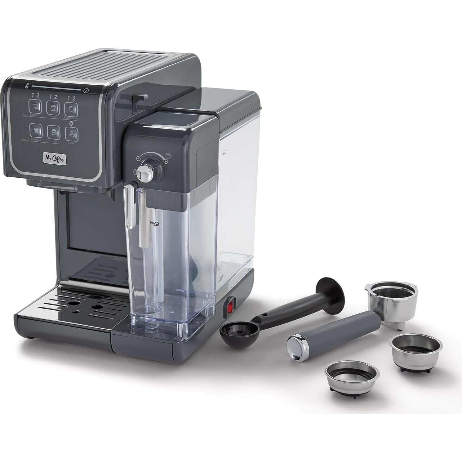 Máquina de Café Espresso Mr. Coffee One-Touch 19 Bar con Espumador