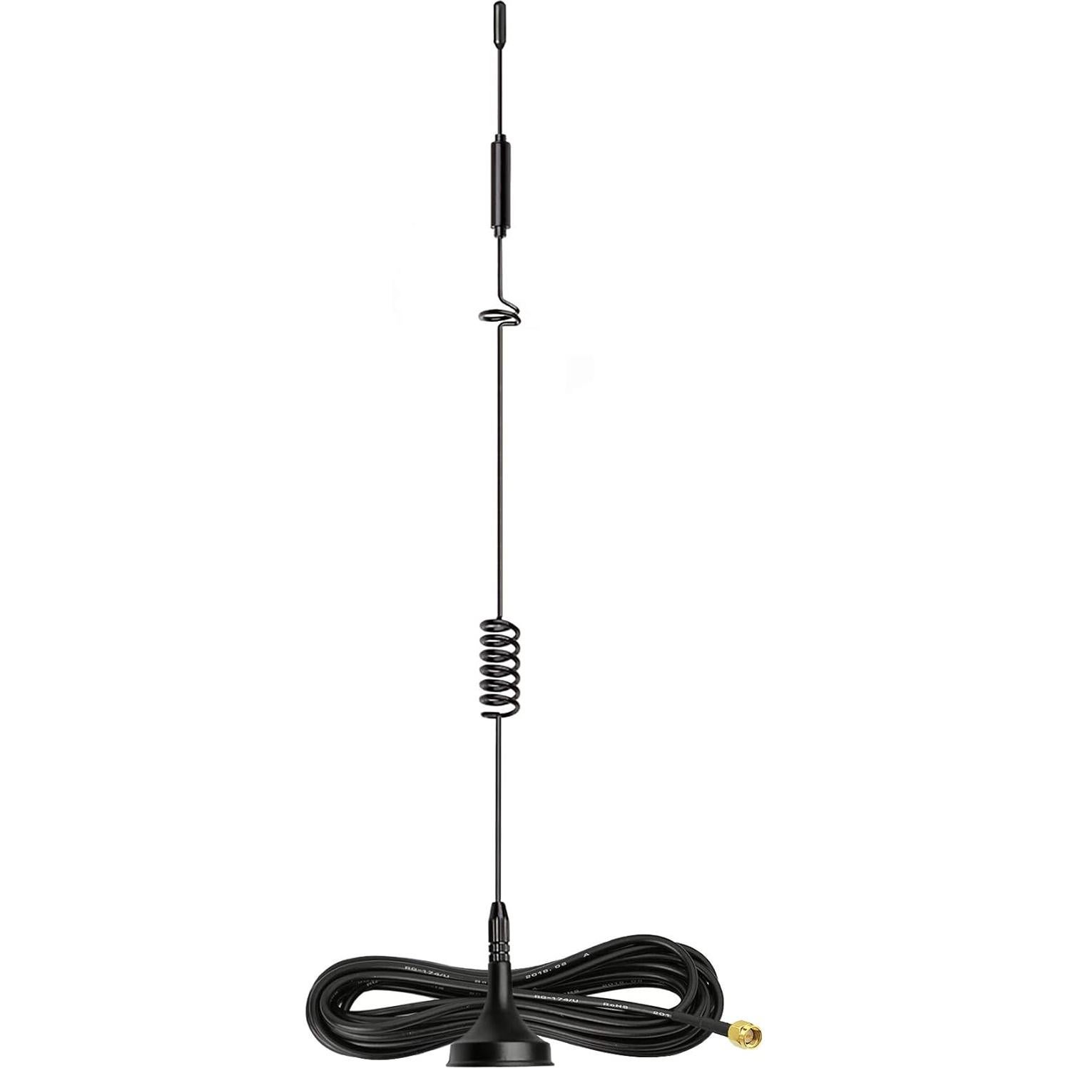 Antena 4G LTE Bingfu 8dBi Base Magnética SMA Paquete 2