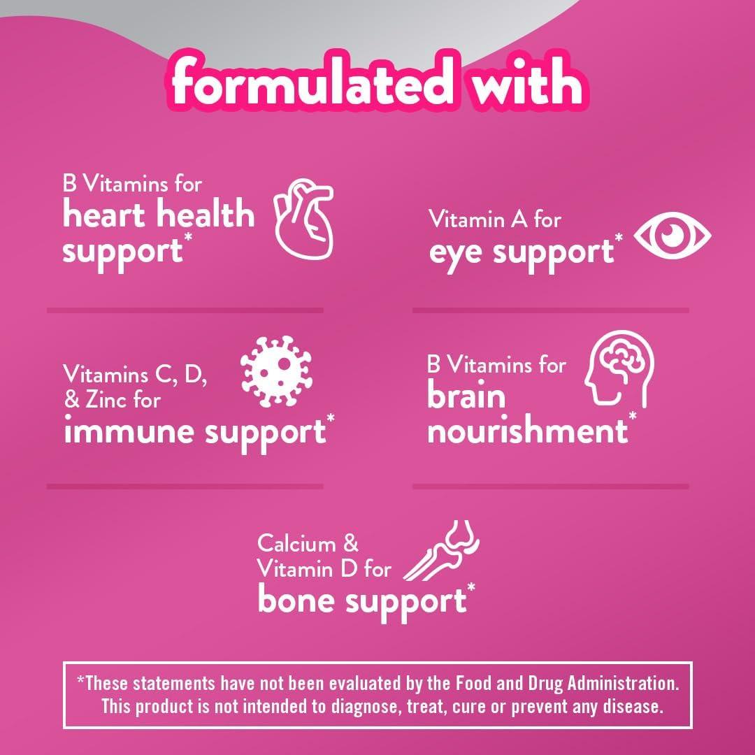 Vitafusion Gummy de Calcio y Vitamina D 100 Gomas Sabor Fruta