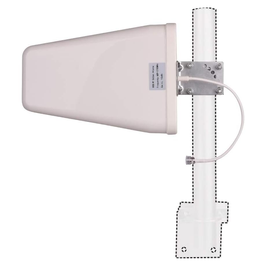 Antena Direccional Yagi 10 dBi XRDS-RF 3G/4G/LTE/Wi-Fi