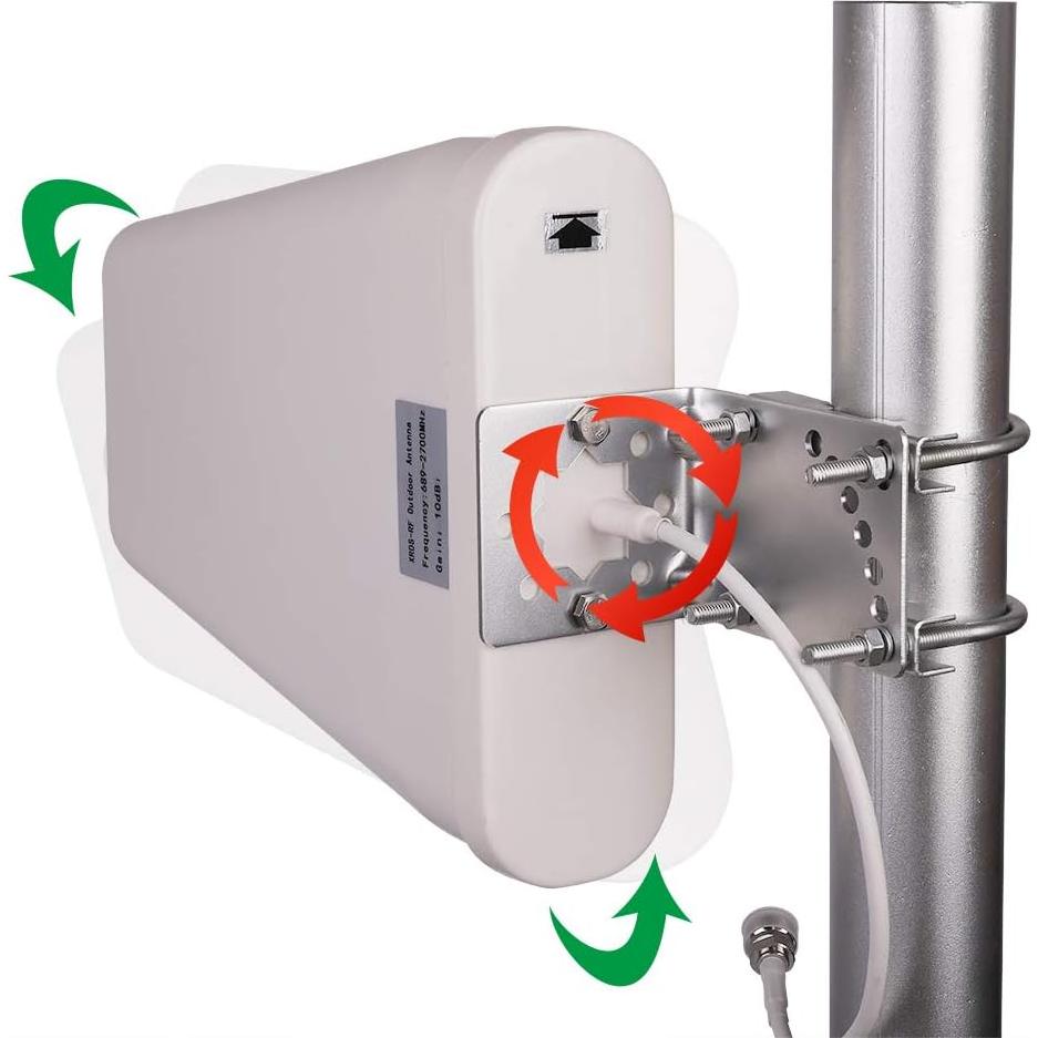 Antena Direccional Yagi 10 dBi XRDS-RF 3G/4G/LTE/Wi-Fi