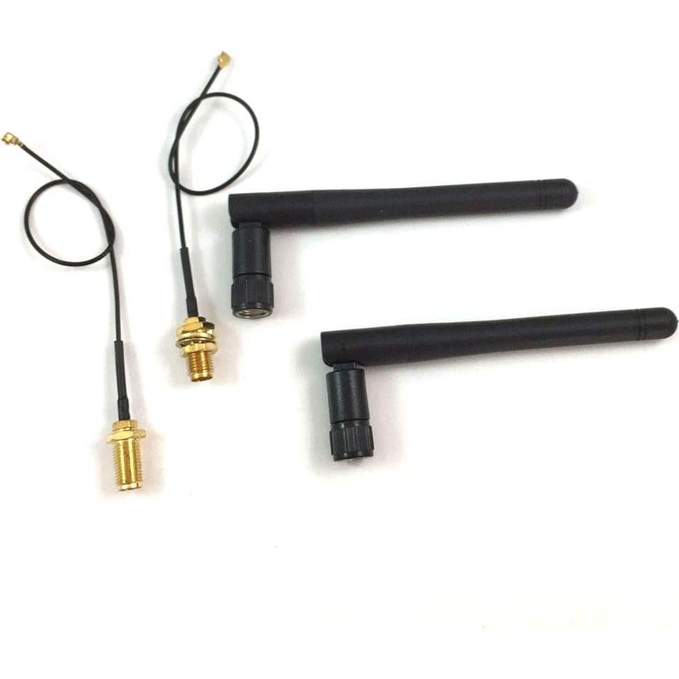 Antena 433MHz 3dBi Kevin Chen con Conector RP-SMA y Pigtail