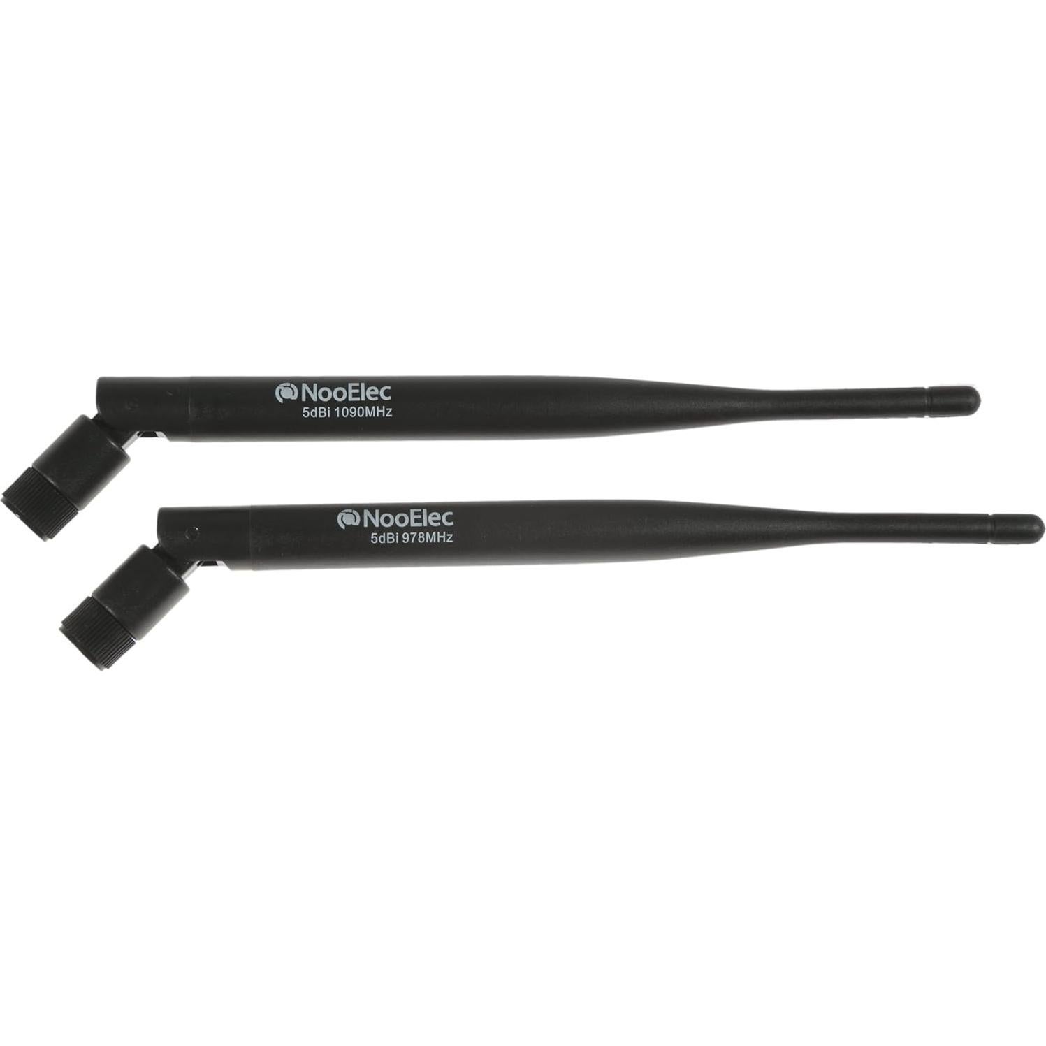 Antena NooElec ADS-B 5dBi 1090MHz y 978MHz con Cables SMA/MCX