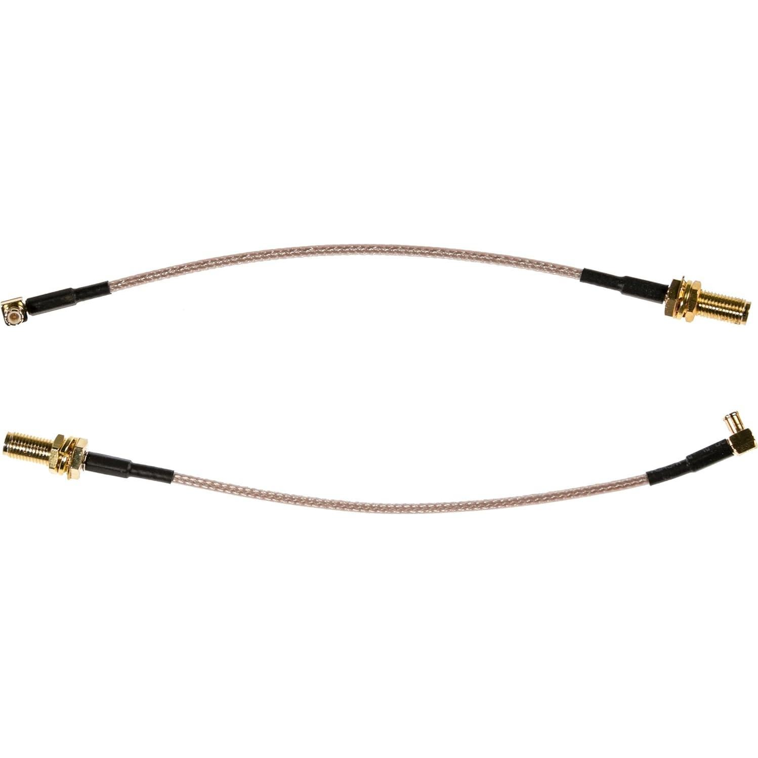 Antena NooElec ADS-B 5dBi 1090MHz y 978MHz con Cables SMA/MCX