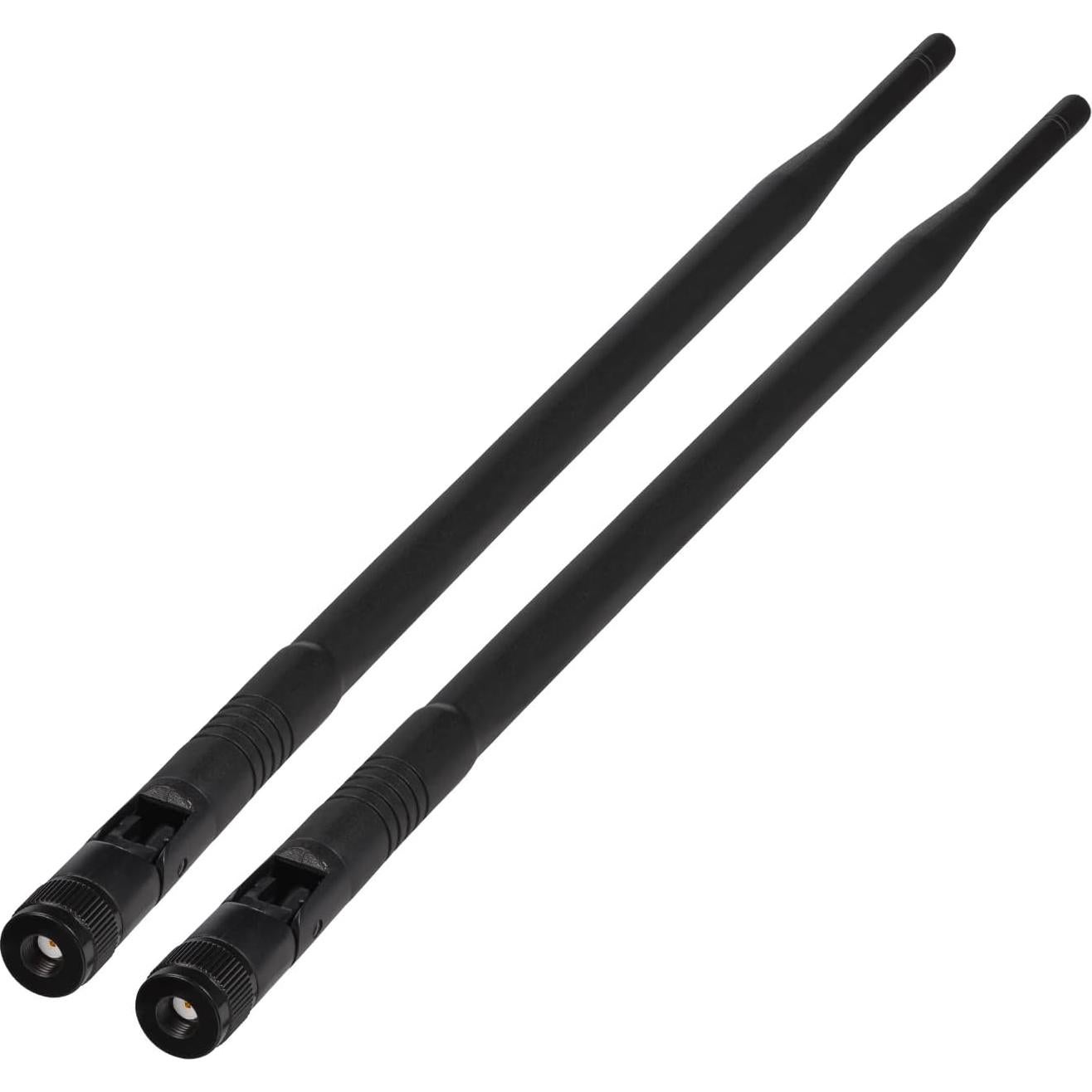 Antena 4G LTE Eightwood 9dBi RP-SMA Omni-Direccional Paquete de 2