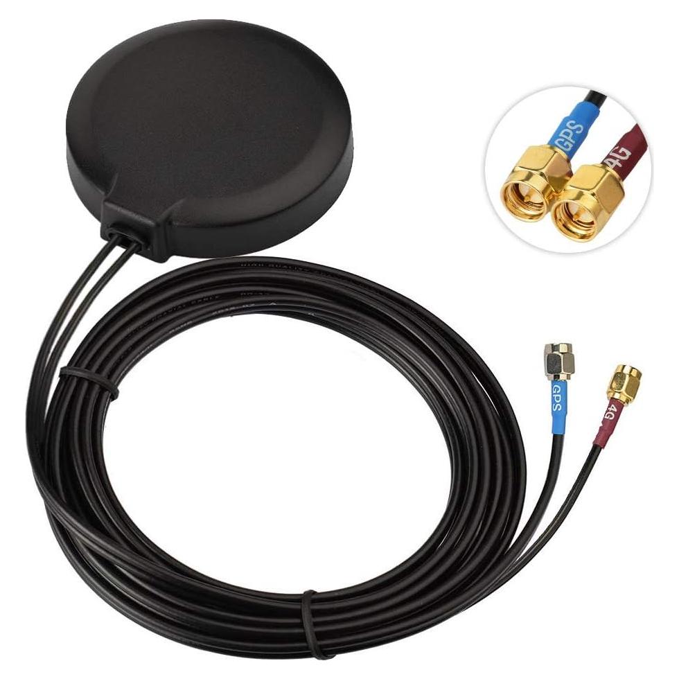 Antena GPS y 4G LTE Bingfu Magnética Adhesiva 3m