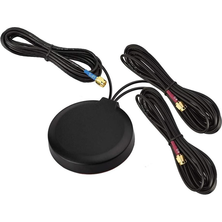 Antena MIMO 4G LTE y GPS Bingfu - Montaje Magnético 3m