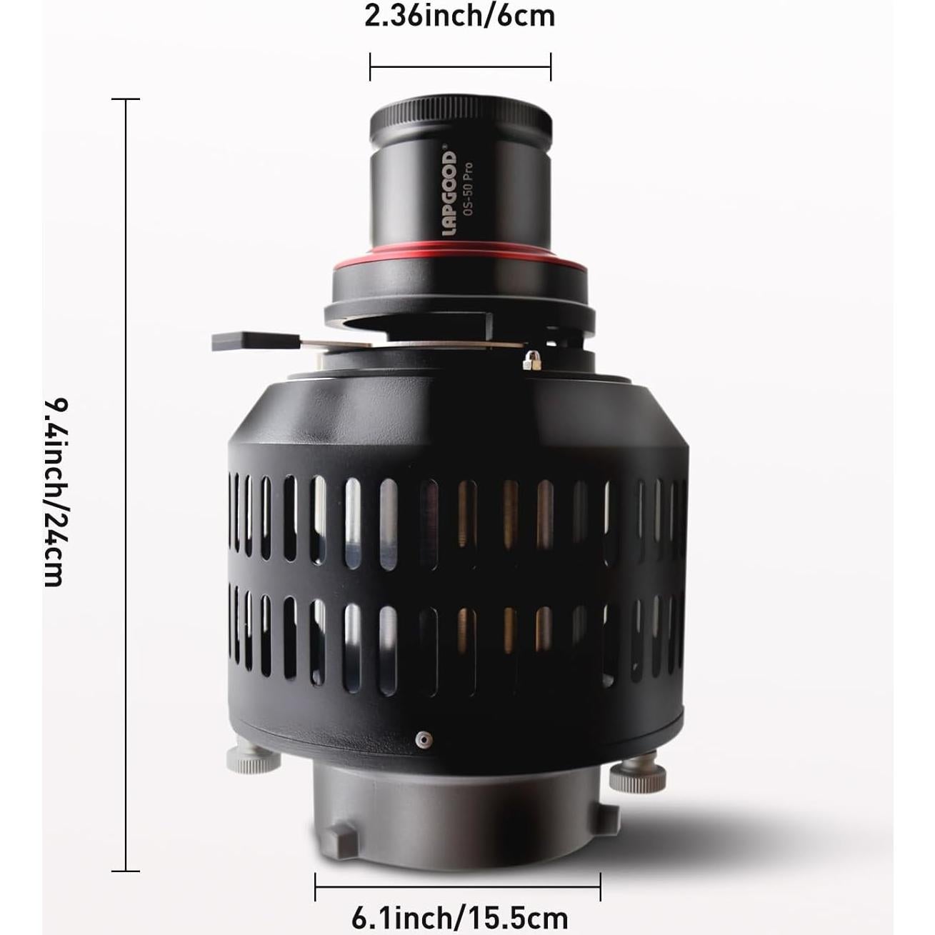 Kit Snoot Óptico Cónico Bowens LAPGOOD OS-550 Pro para Luz LED