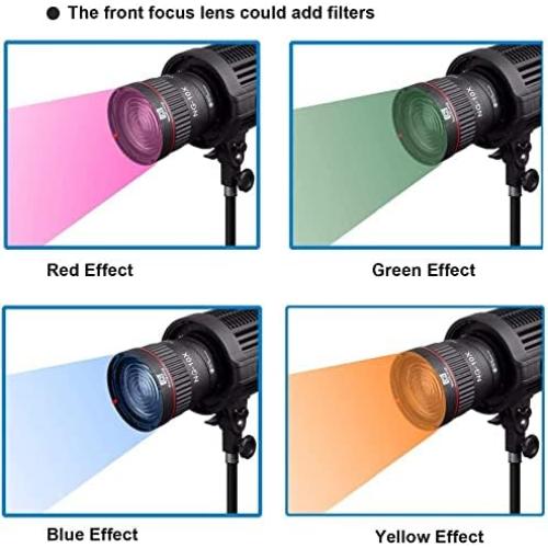 Adaptador de Lente Fresnel Hersmay NG-10X para Montura Bowens