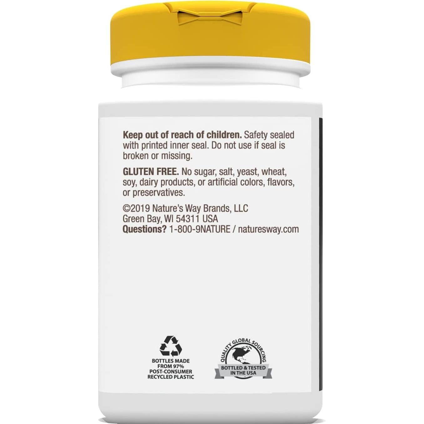 Complejo de Calcio, Magnesio y Vitamina D Nature's Way 100 Cápsulas