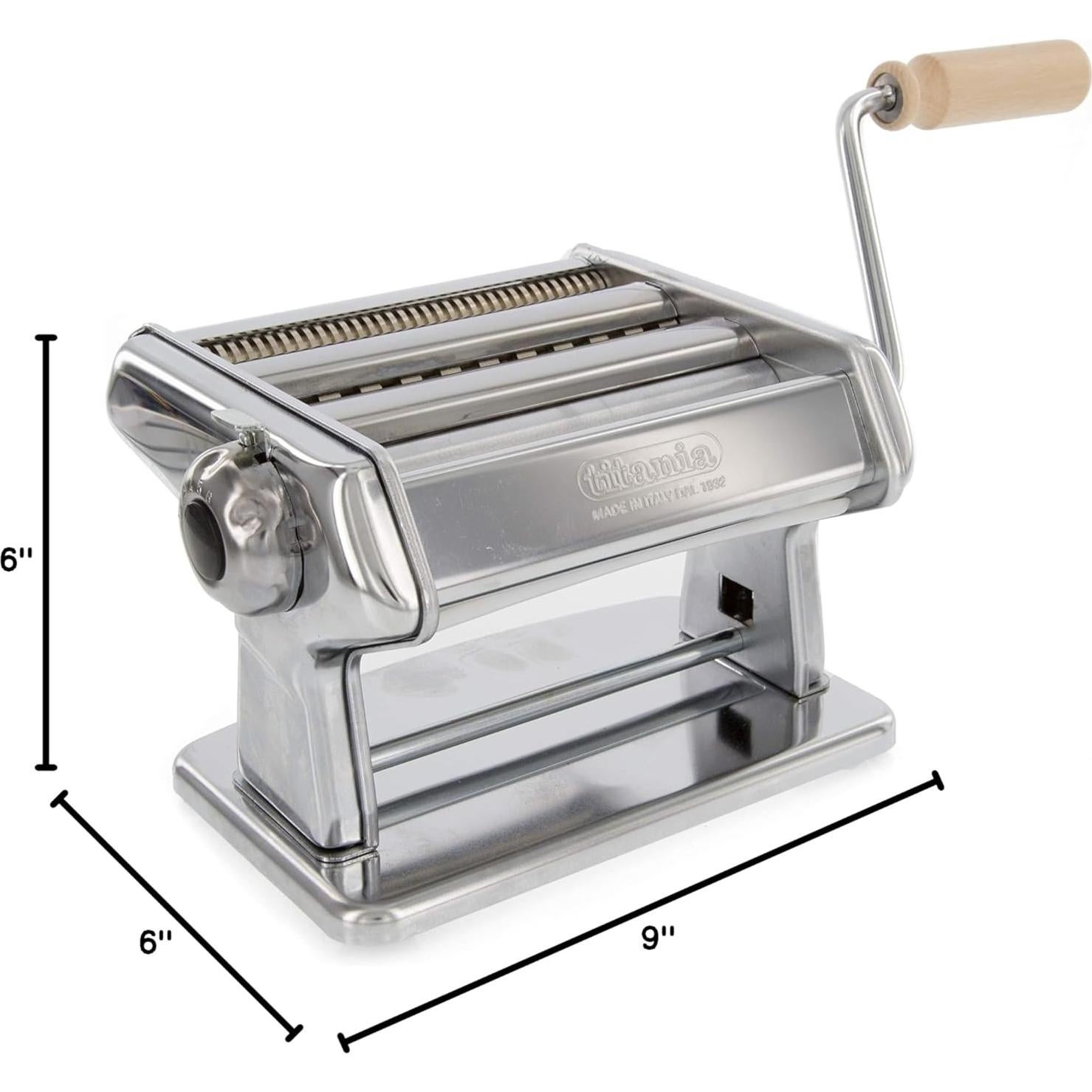 Máquina de Pasta Imperia Modelo 190 - Acero Inoxidable Manual