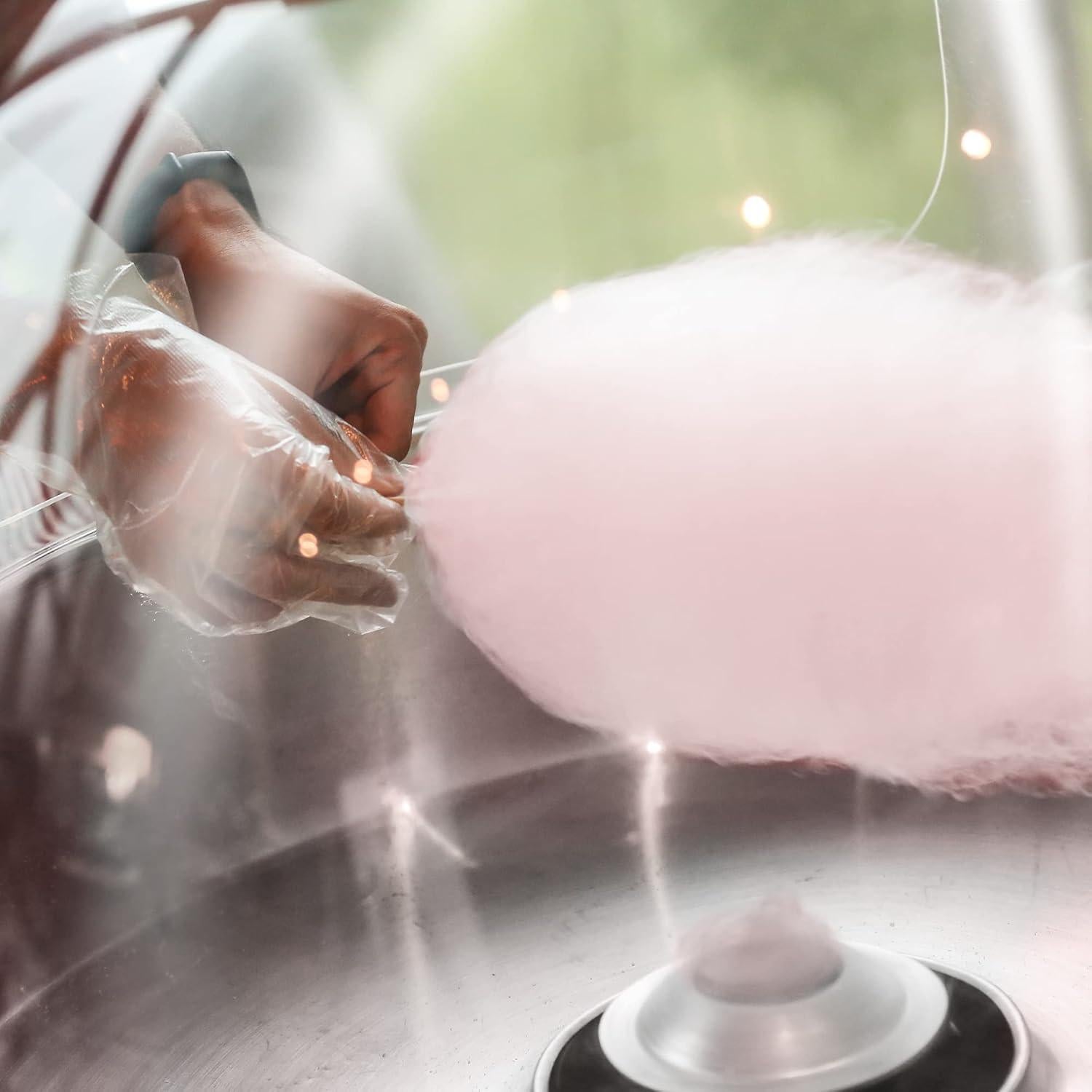 Máquina de Algodón de Azúcar Olde Midway SPIN-2000 con Carrito