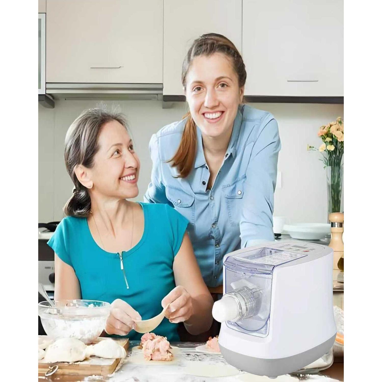 Máquina de Pasta Eléctrica Zuguachi 260W 500g 13 Moldes