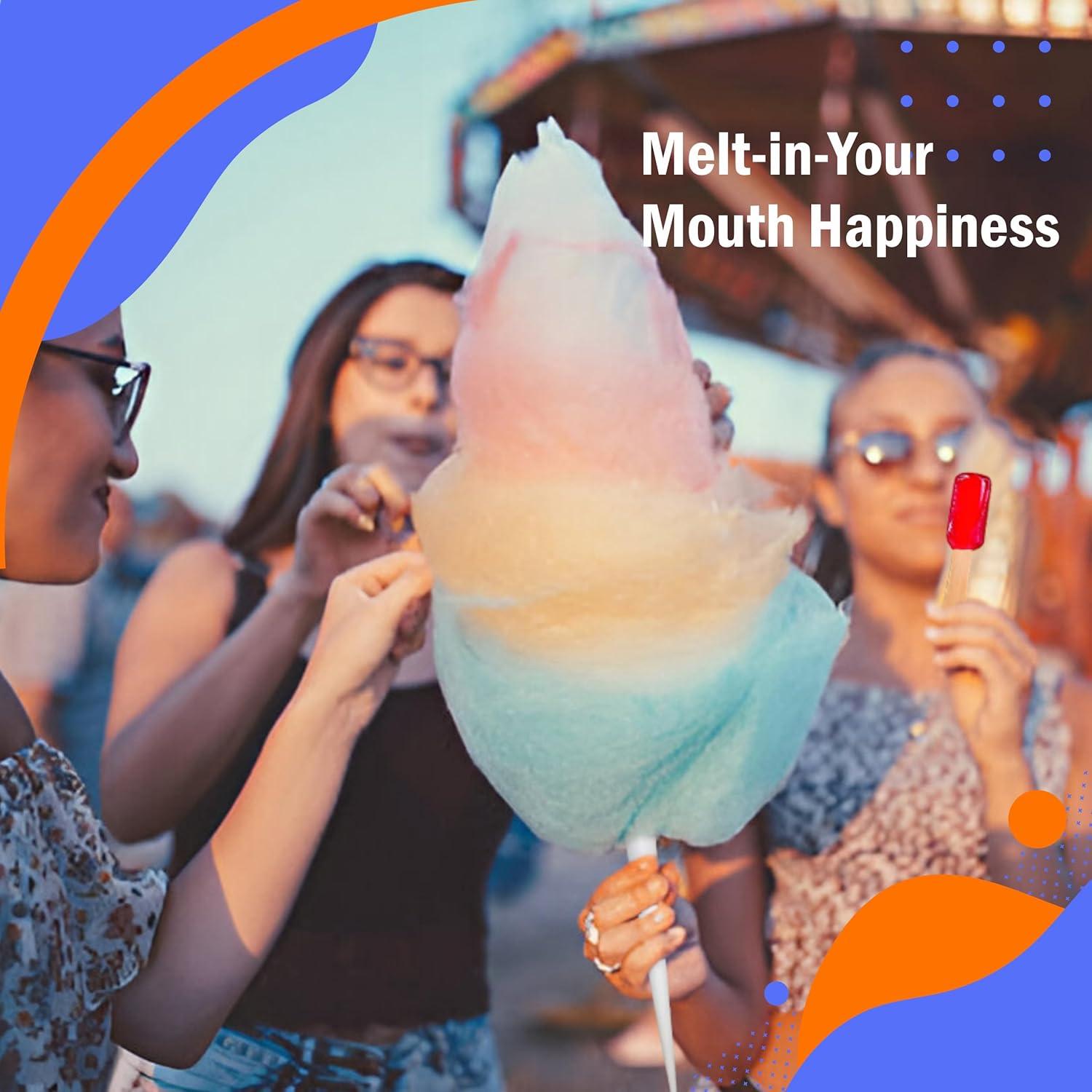 Azúcar de Algodón Eco Craft Stix - Paquete 2 Sabores 1.47 kg