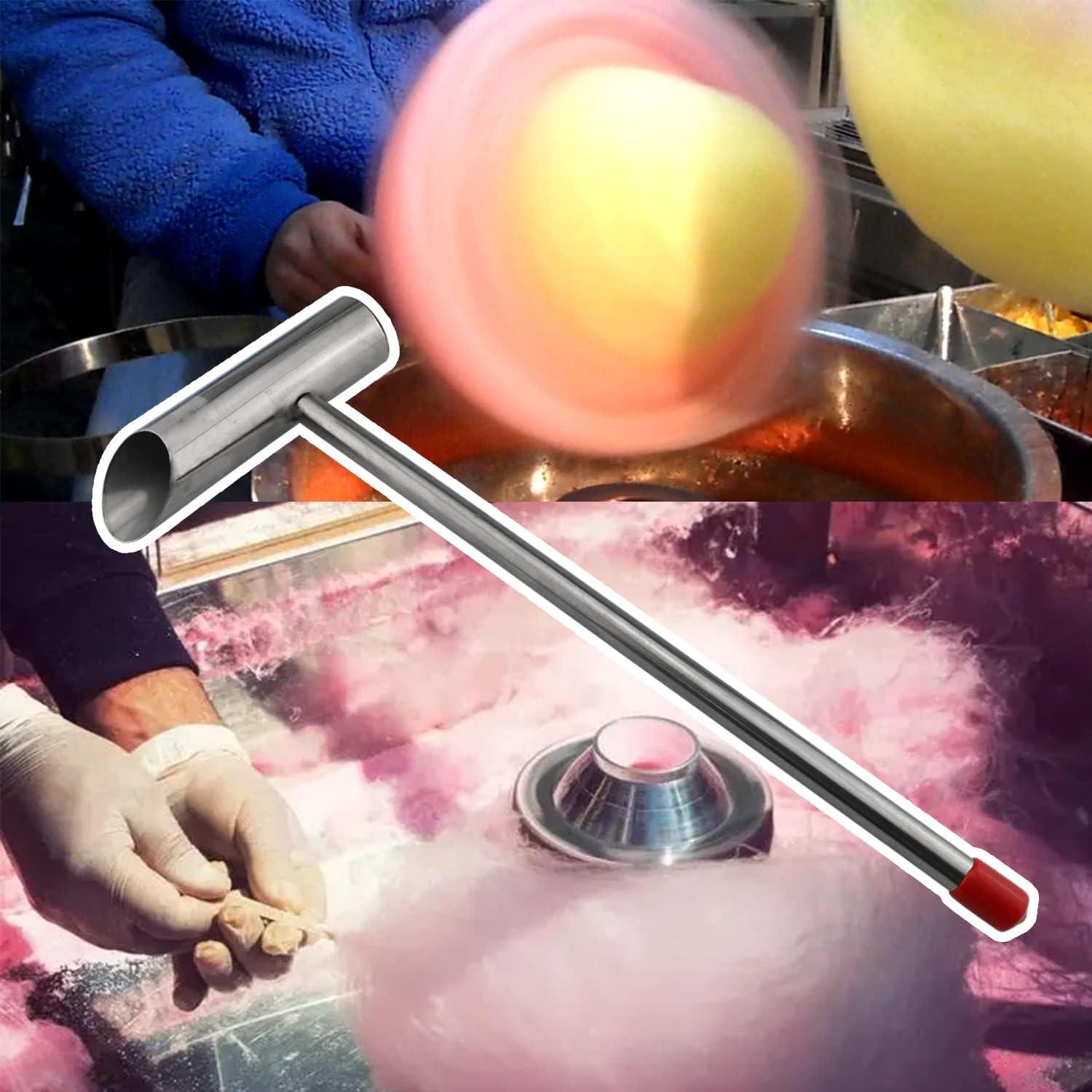 Cuchara de Acero Inoxidable para Máquina de Algodón 28x8cm