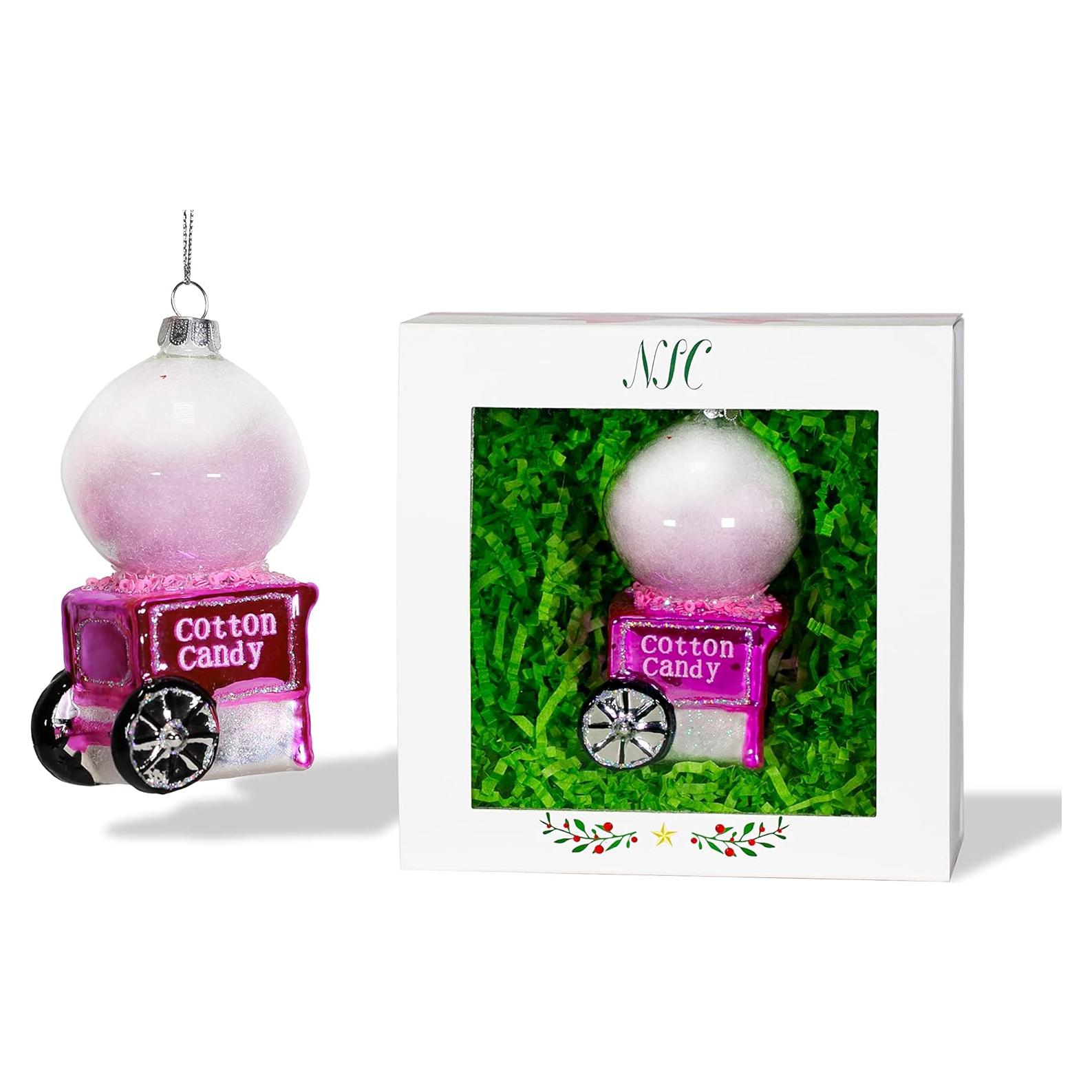 Adorno de Vidrio Máquina de Algodón de Azúcar North Star