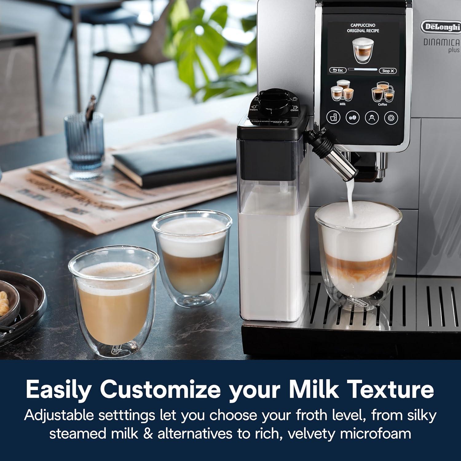 Máquina de Espresso Automática De'Longhi Dinamica Plus 9.83 kg
