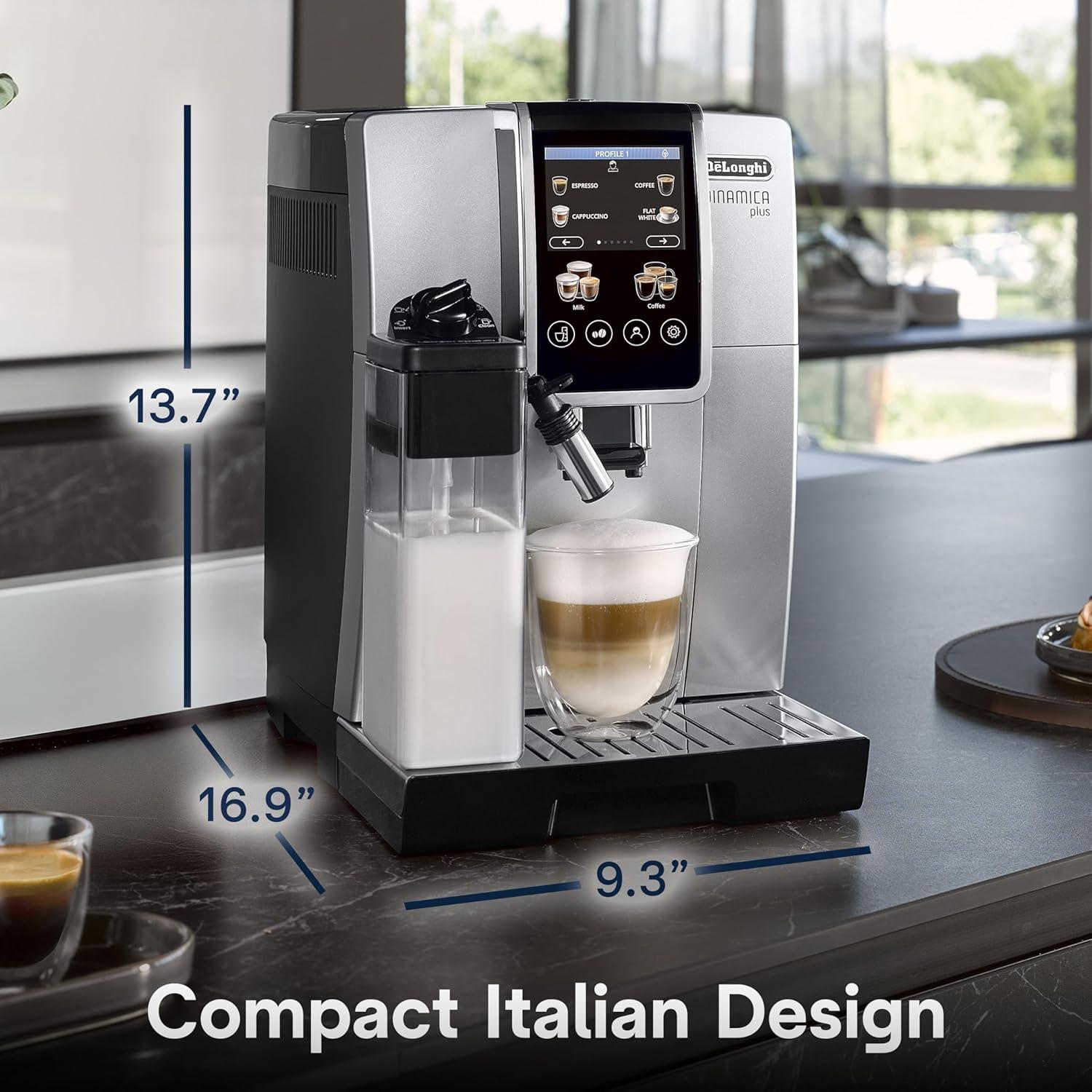 Máquina de Espresso Automática De'Longhi Dinamica Plus 9.83 kg