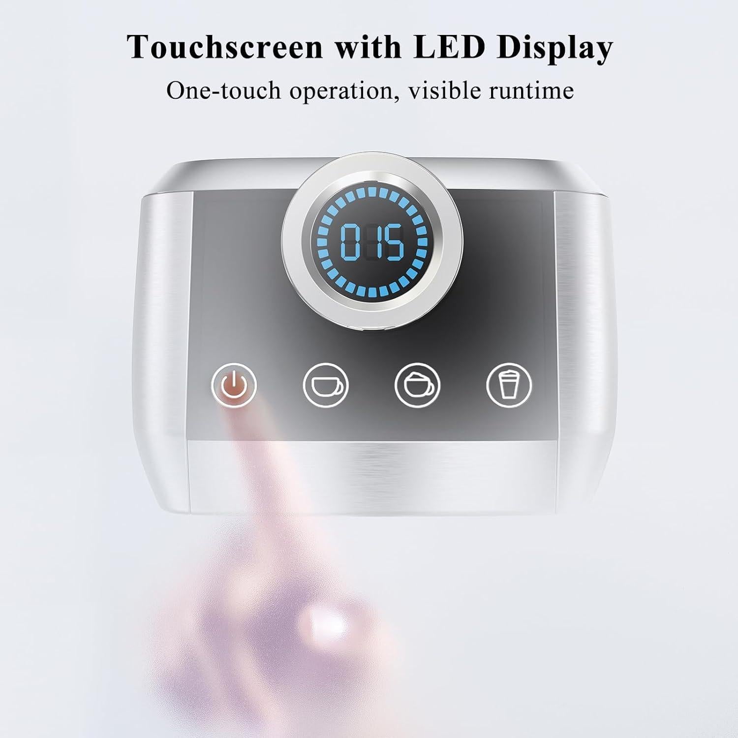 Máquina de Café Espresso MAttinata Teodoro 20 Bar Acero Inoxidable