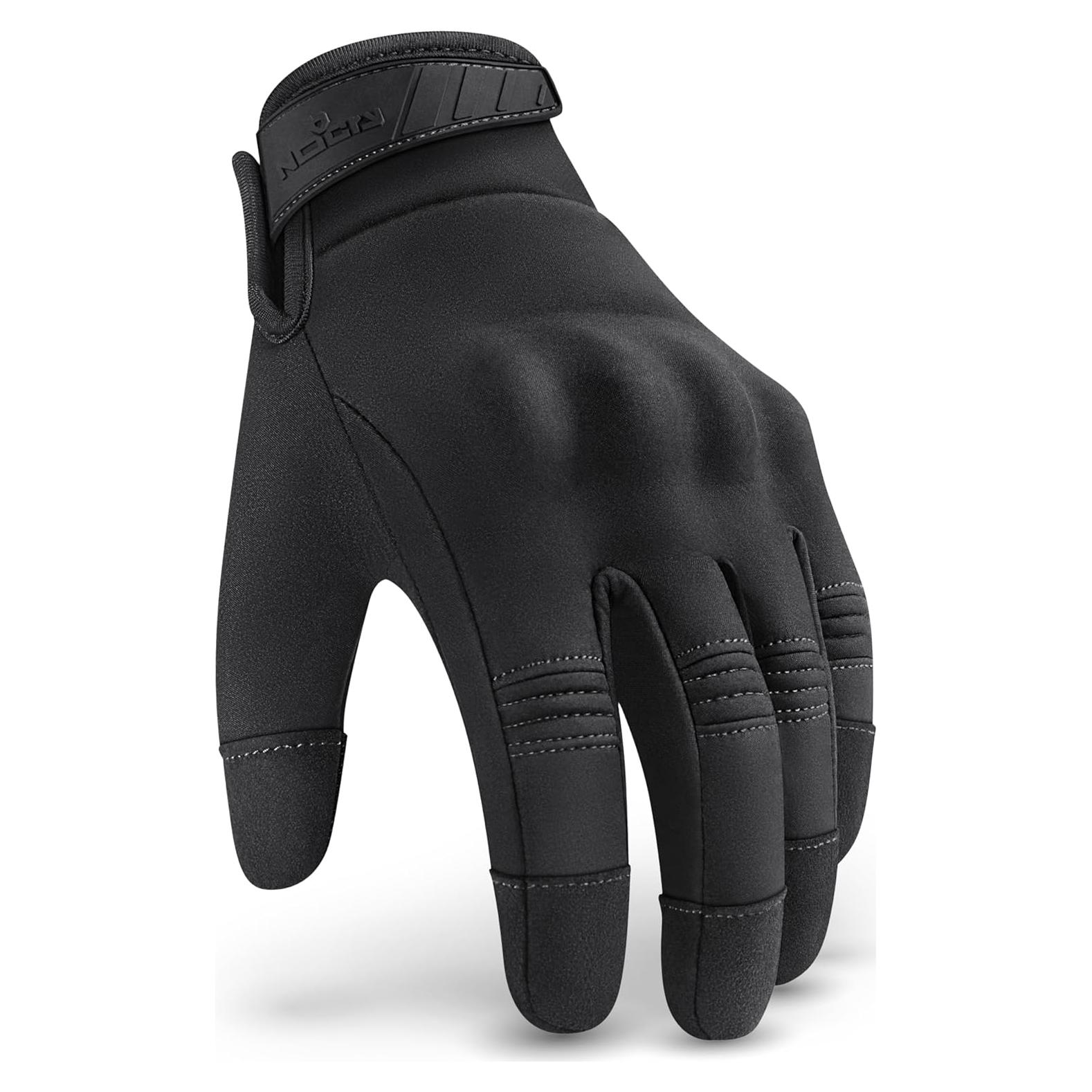 Guantes Tácticos NoCry Negros Impermeables para Airsoft