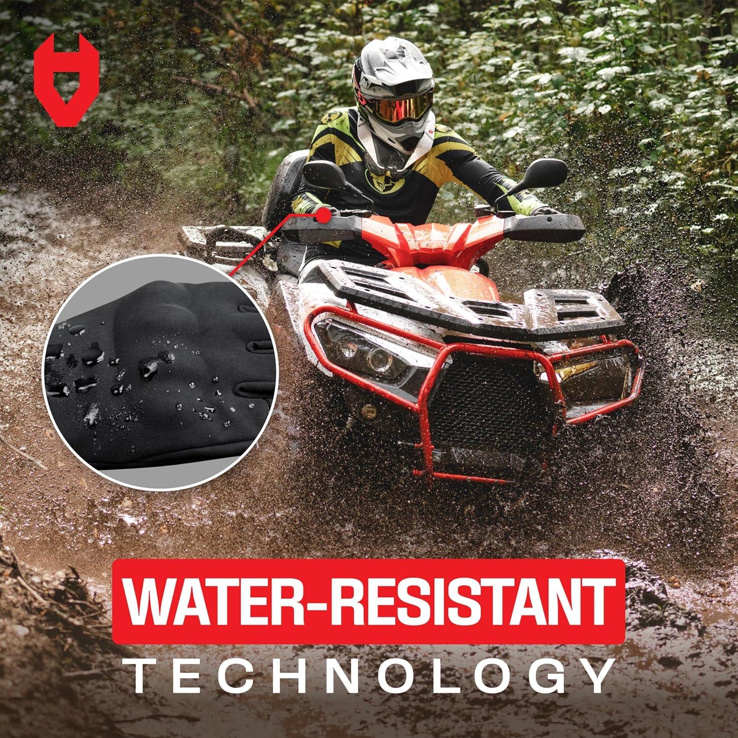 Guantes Tácticos NoCry Negros Impermeables para Airsoft