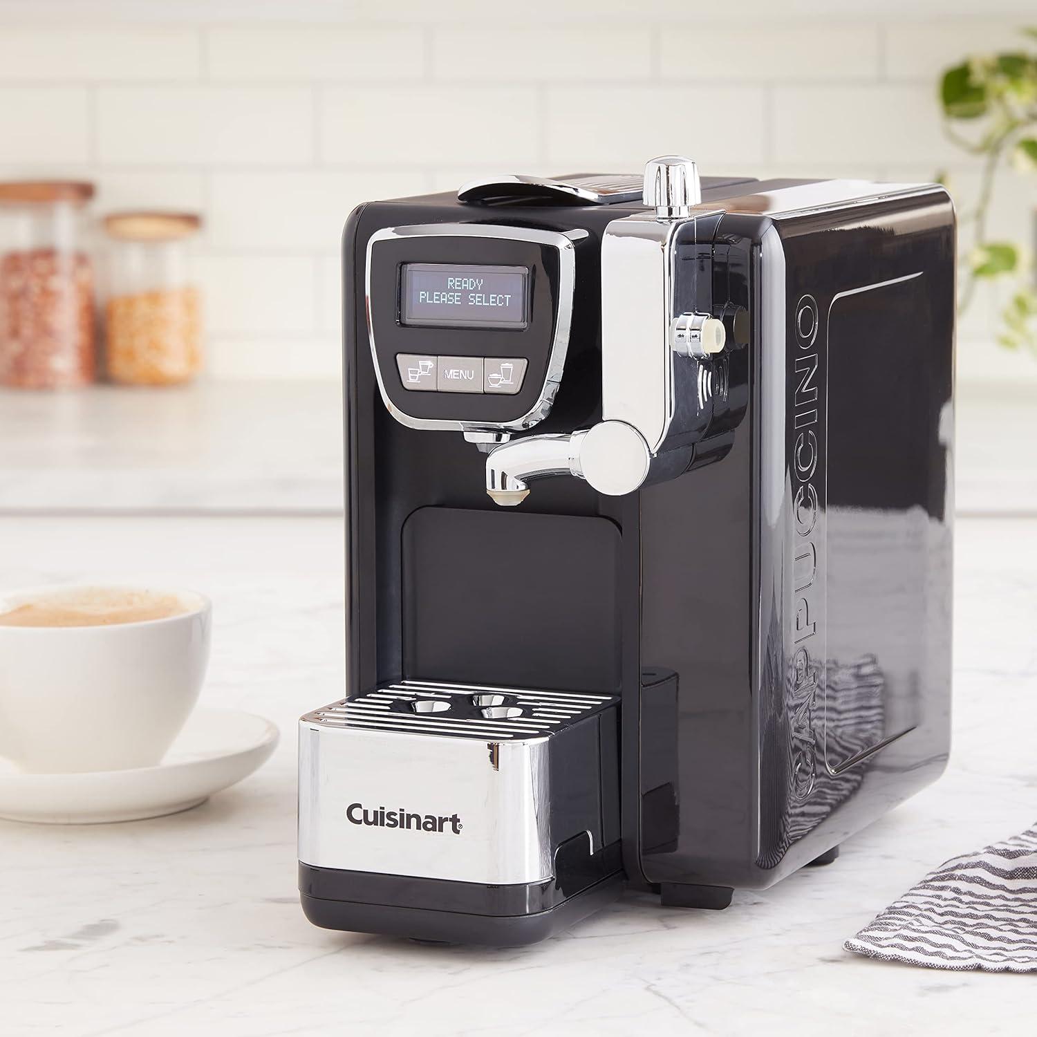 Cafetera Espresso Cuisinart EM-25 Programable 230V Negra