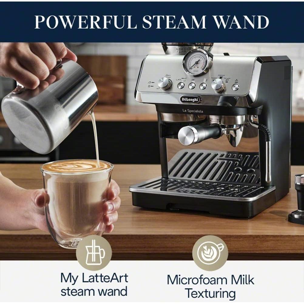 Cafetera De'Longhi La Specialista Arte Espresso 1450W Acero