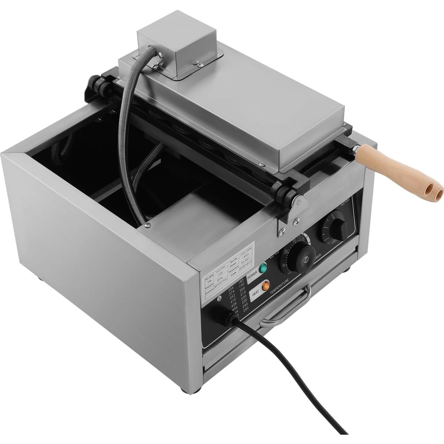 Máquina Eléctrica para Hacer Pancakes Holandeses CUBELLIN 1800W