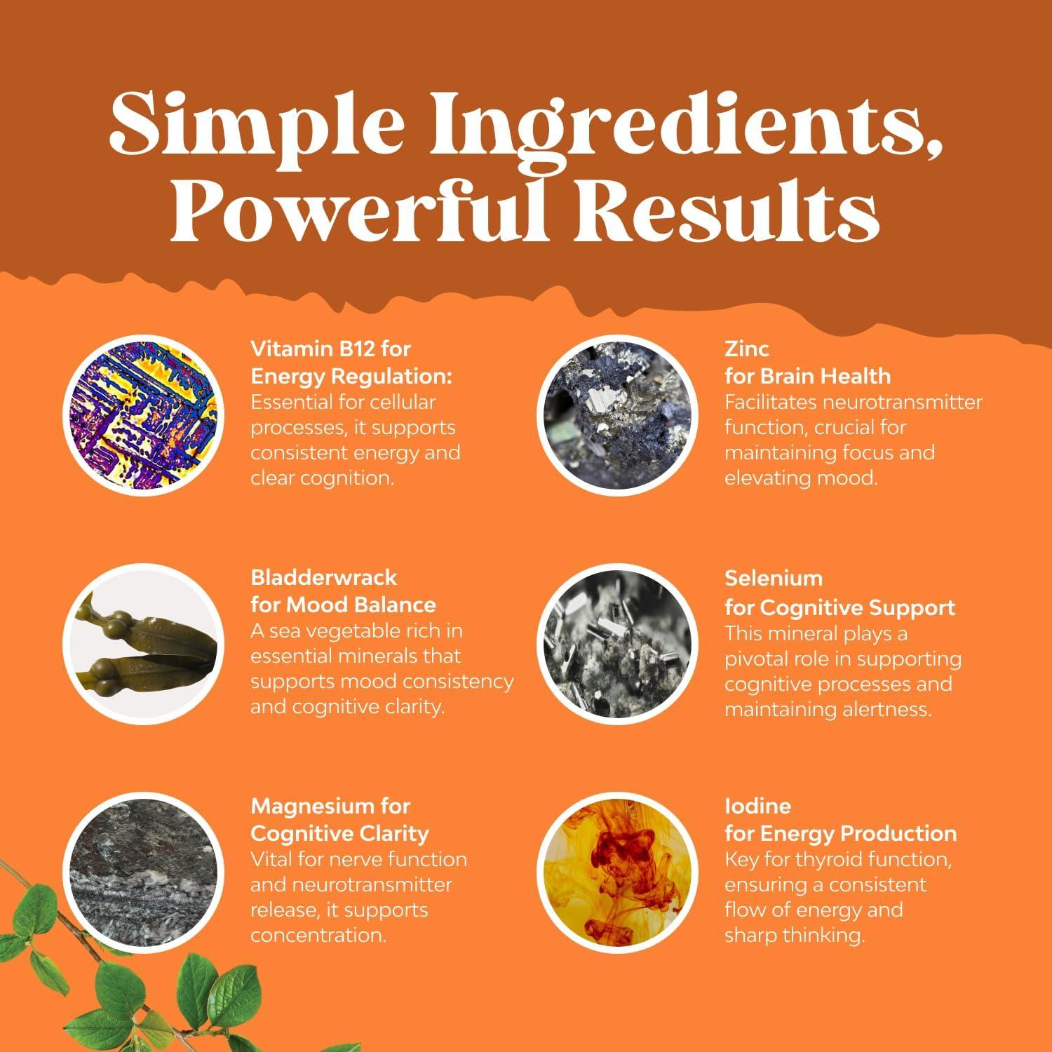 Suplemento Herbal para Tiroides Natures Craft - 60 Cápsulas