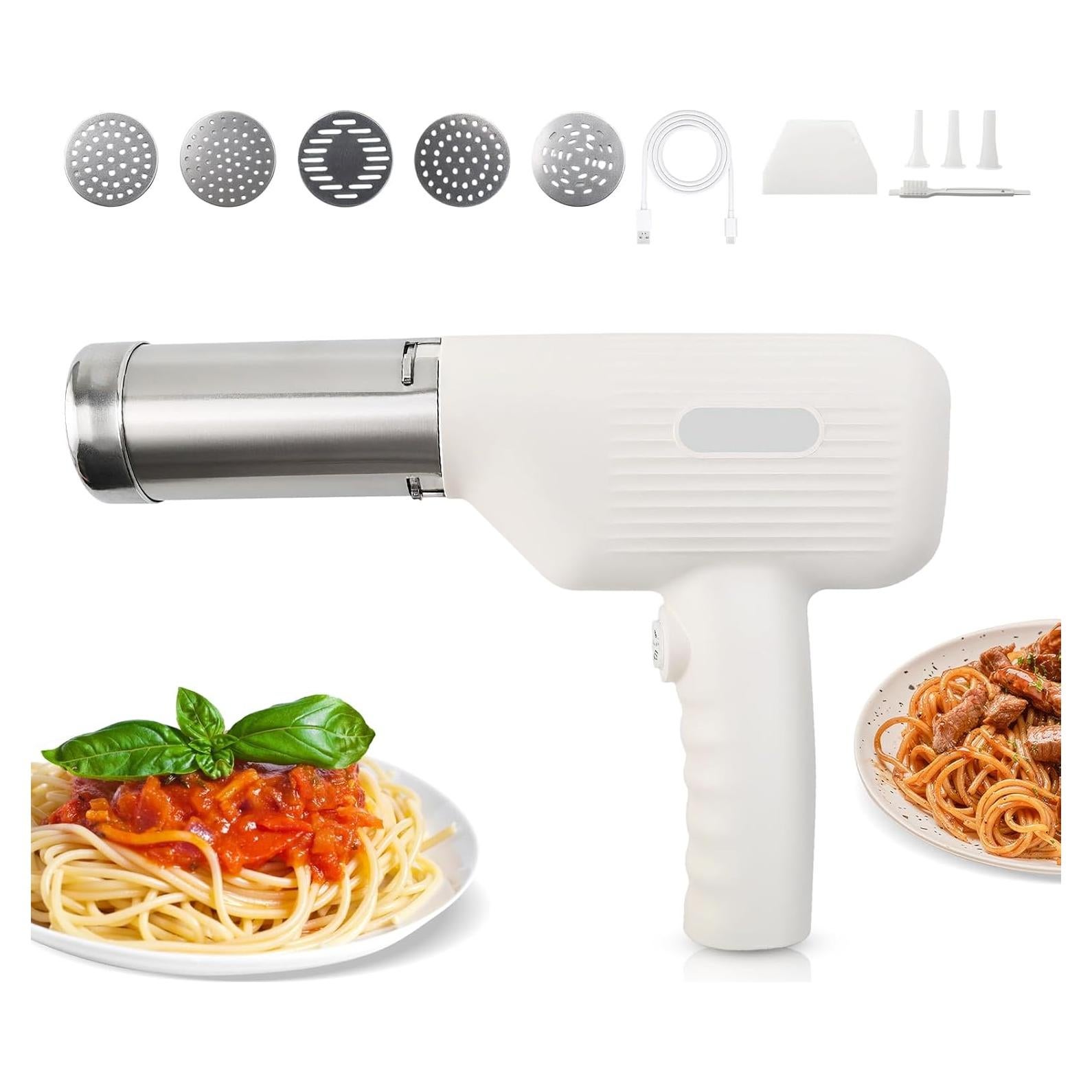 Máquina de Pasta Eléctrica Spalivivre 5-en-1 Inalámbrica