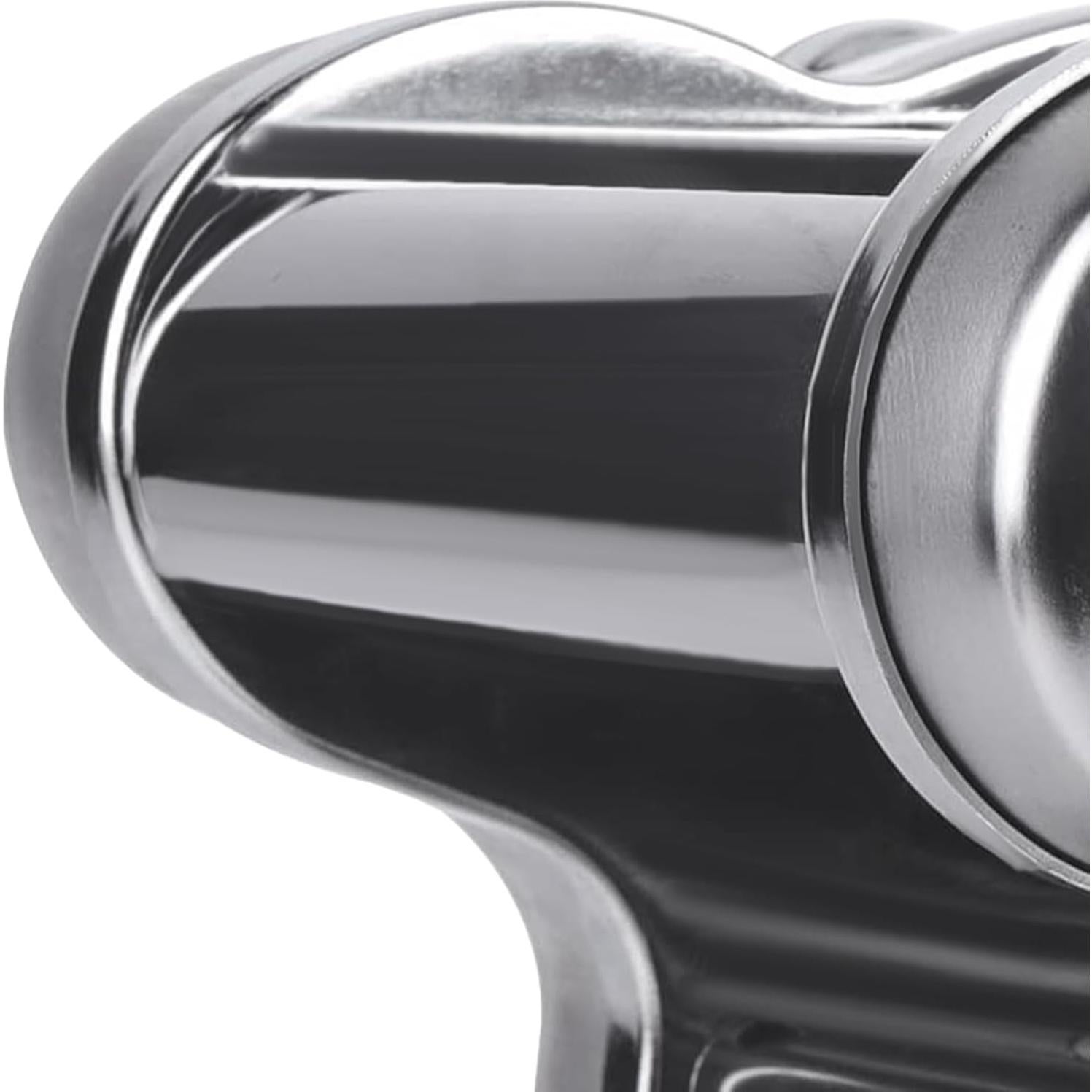 Máquina de Pasta Eléctrica Bokknppo 135W Acero Inoxidable 2 Cuchillas