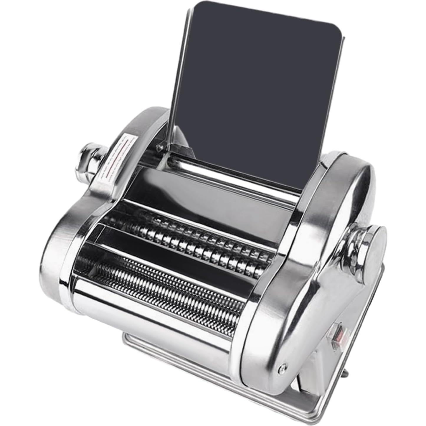 Máquina de Pasta Eléctrica Bokknppo 135W Acero Inoxidable 2 Cuchillas