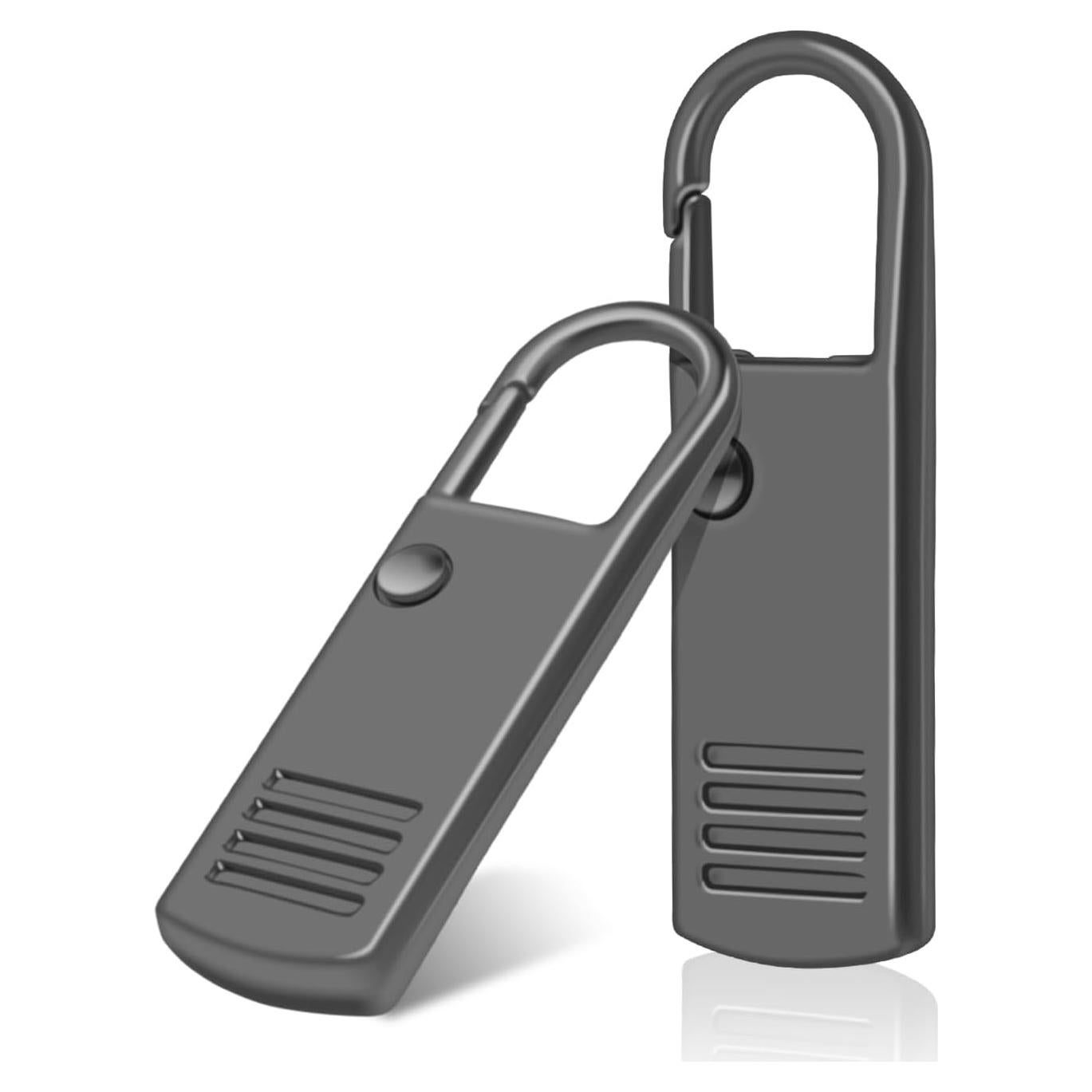 CooBigo Tiradores de Cremallera Negro 8 Pack Reemplazo