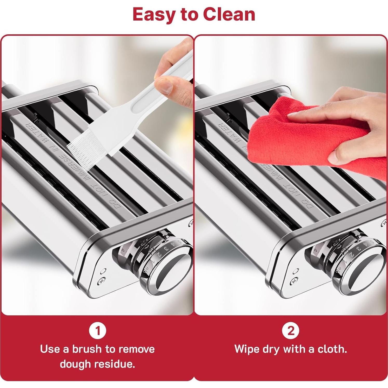 Accesorio para Pasta KitchenAid Cofun C2406 Acero Inoxidable 3 en 1