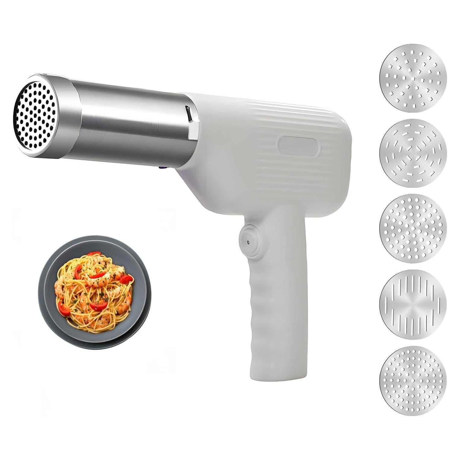 Máquina de Pasta Eléctrica FEIKIT 5 en 1 Inalámbrica 1.36kg