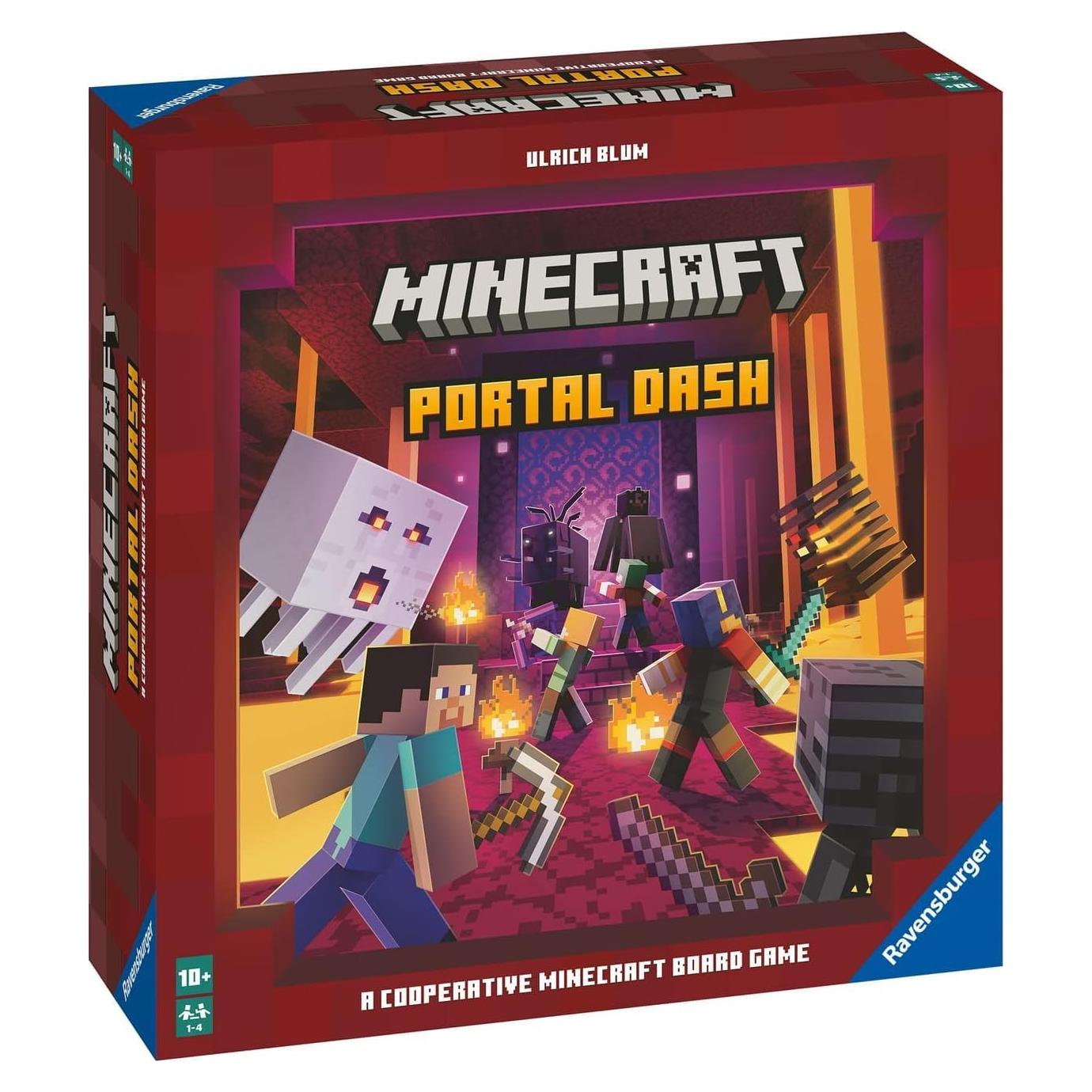 Juego de mesa Minecraft Portal Dash Ravensburger - Aventura 10+