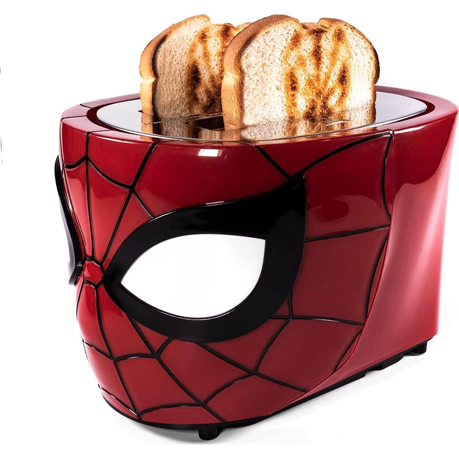 Tostadora Uncanny Brands Spider-Man 2 Ranuras 900W 220V